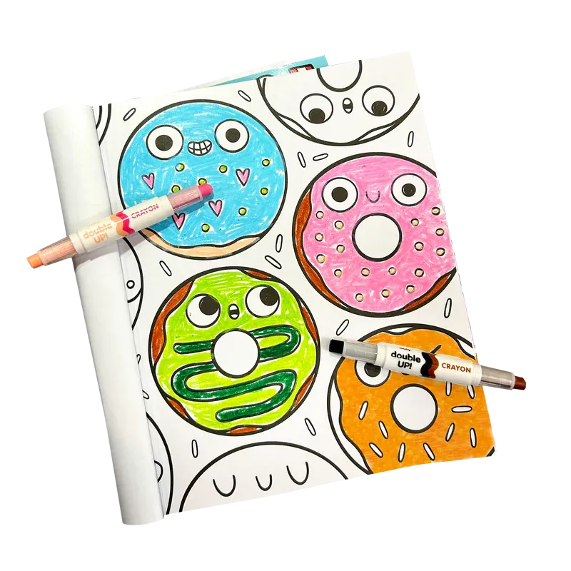 Double Up! Double Ended Crayons - Set of 6