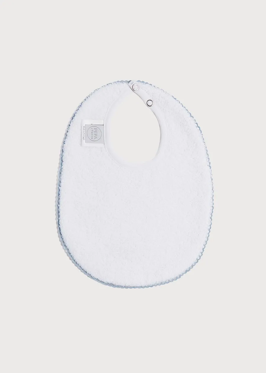 Duck Embroidered Cotton Bib