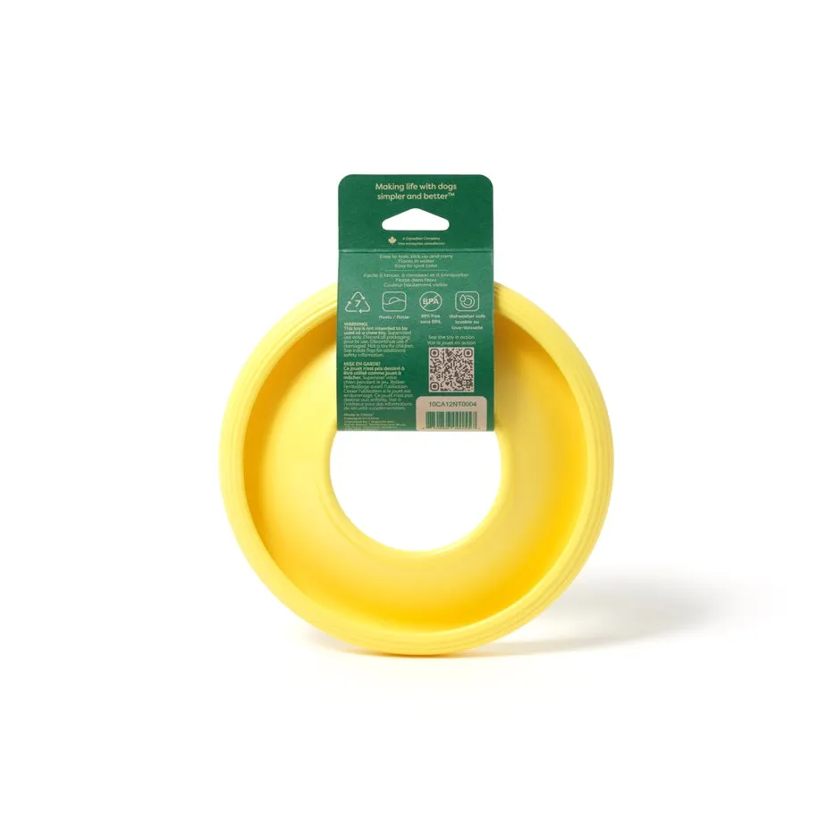 Earth Rated Rubber Flyer Dog Toy