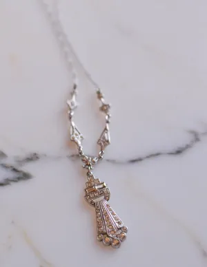 Edwardian Era Rhinestone Necklace