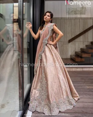 Elegant Lehenga Choli Bridal Clothes Pakistani #BN179