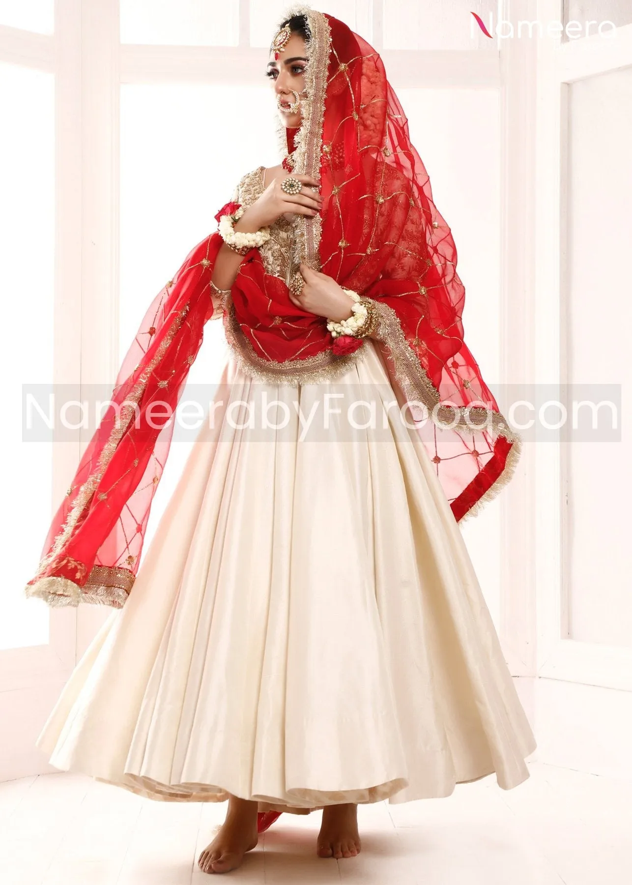 Elegant Pakistani Wedding Frock Dress #PN116