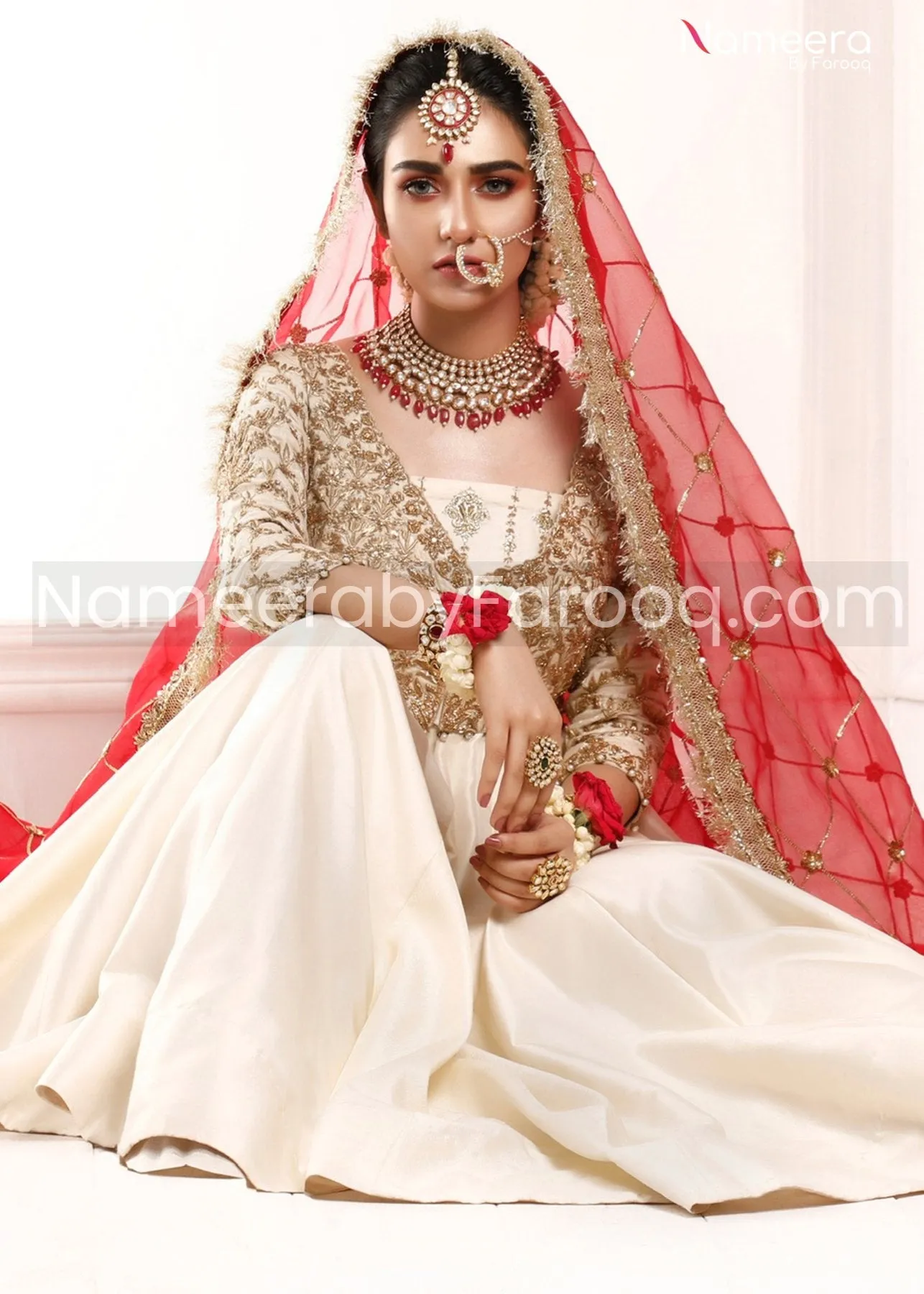 Elegant Pakistani Wedding Frock Dress #PN116