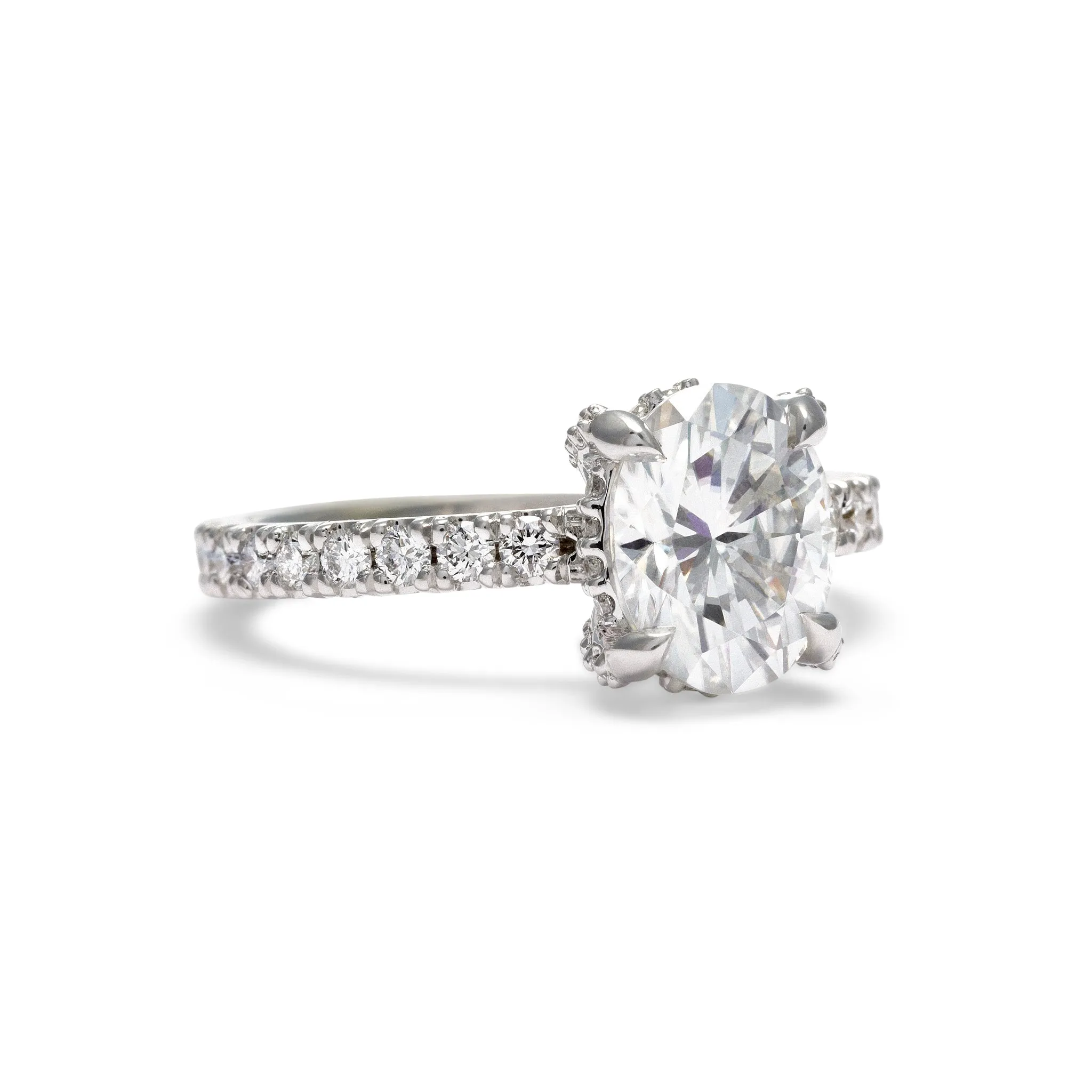 Eliza Oval Cut Engagement Ring