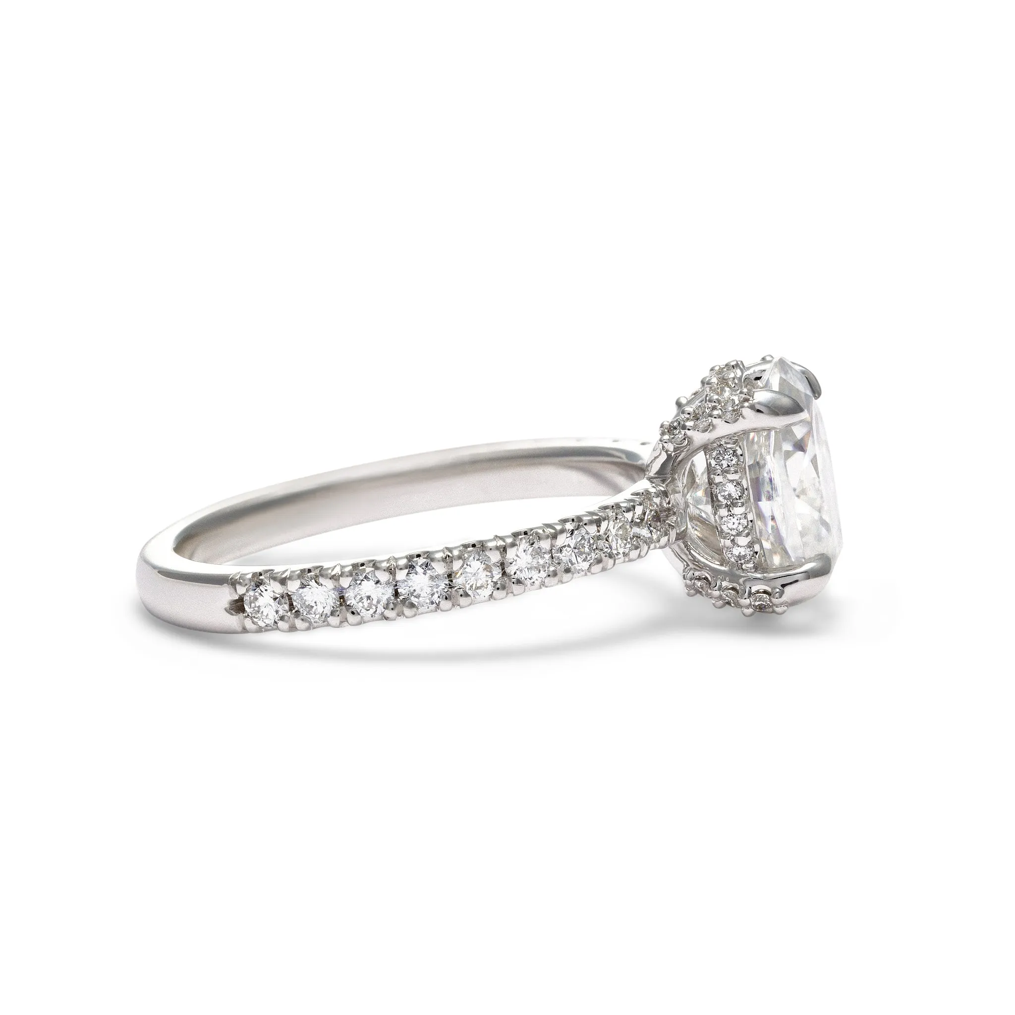Eliza Oval Cut Engagement Ring