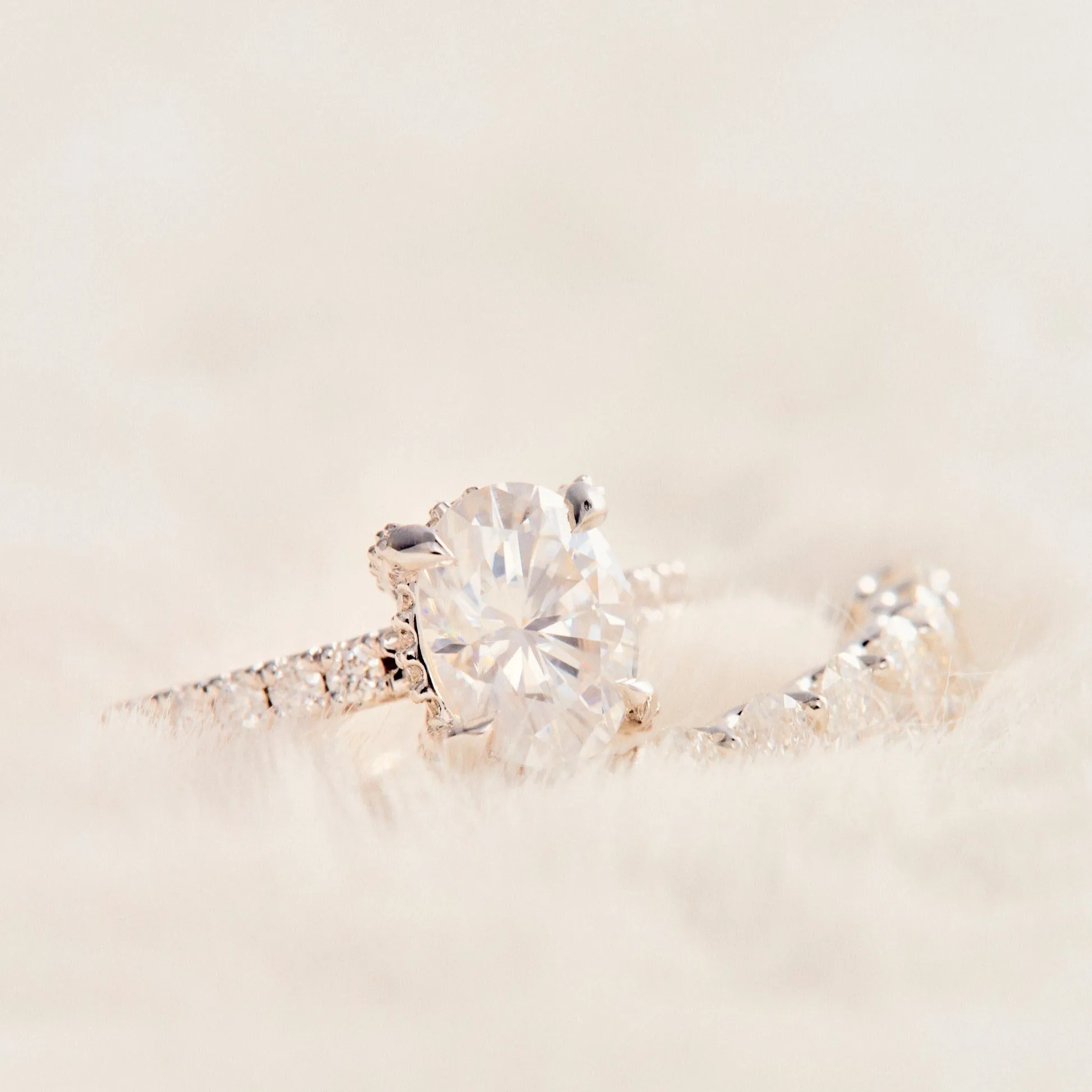 Eliza Oval Cut Engagement Ring