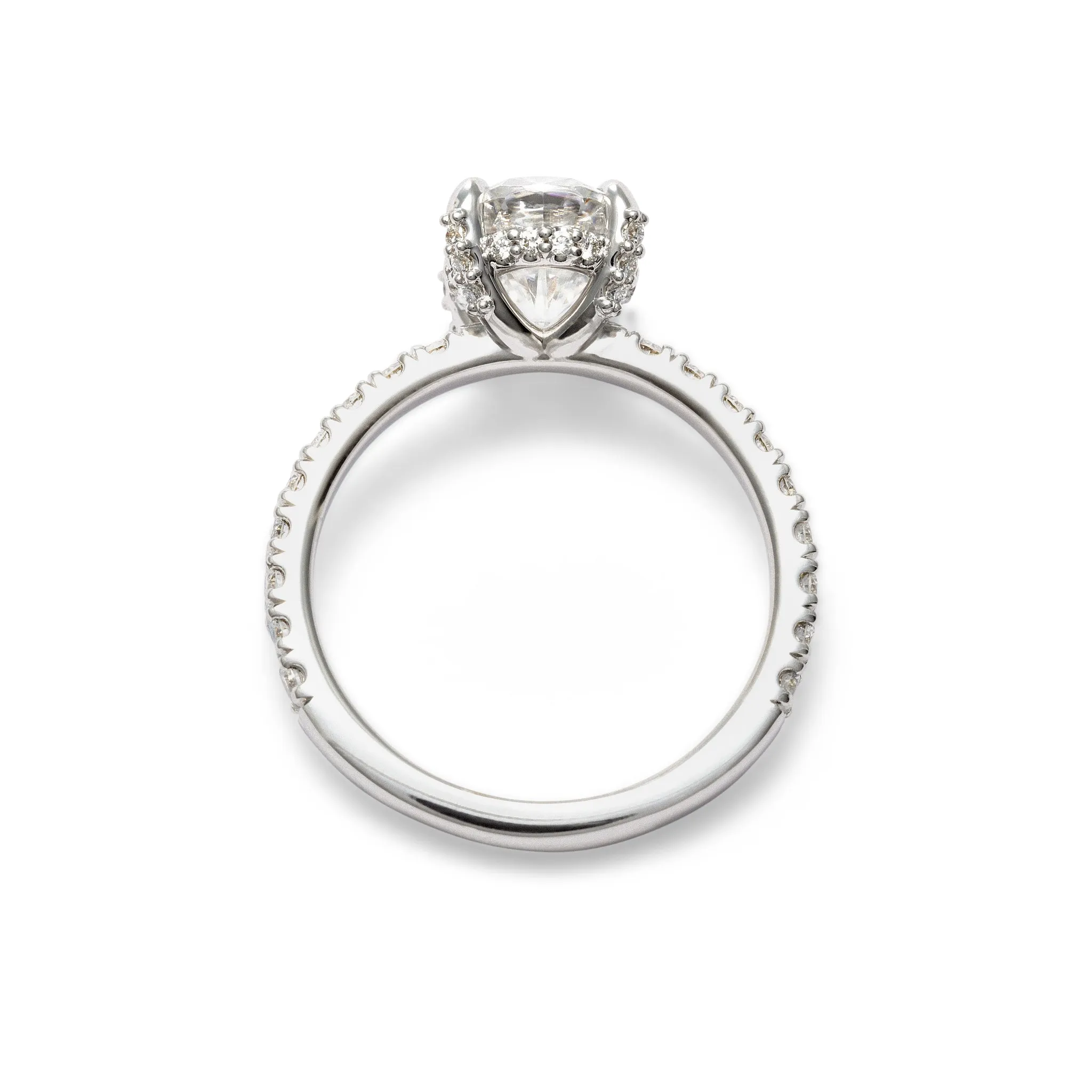 Eliza Oval Cut Engagement Ring