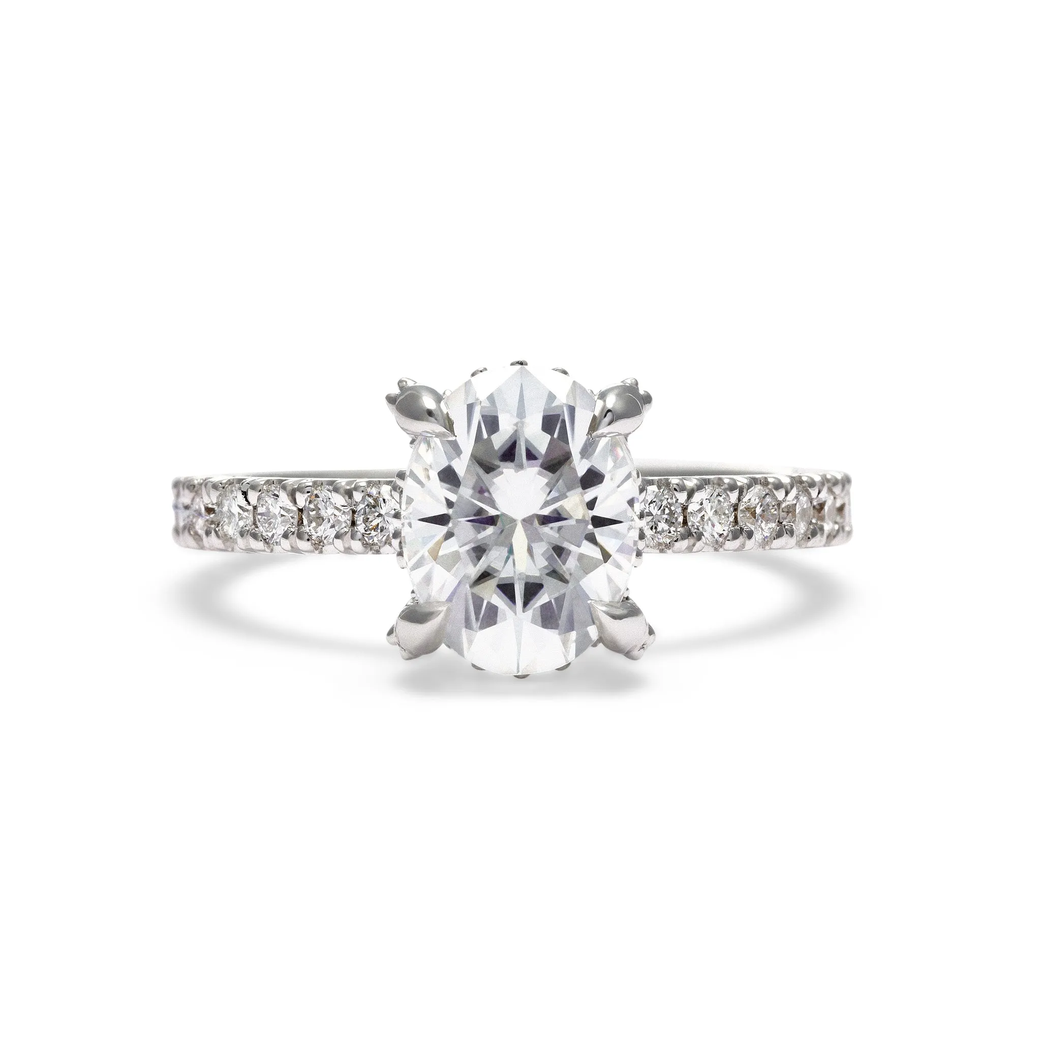 Eliza Oval Cut Engagement Ring