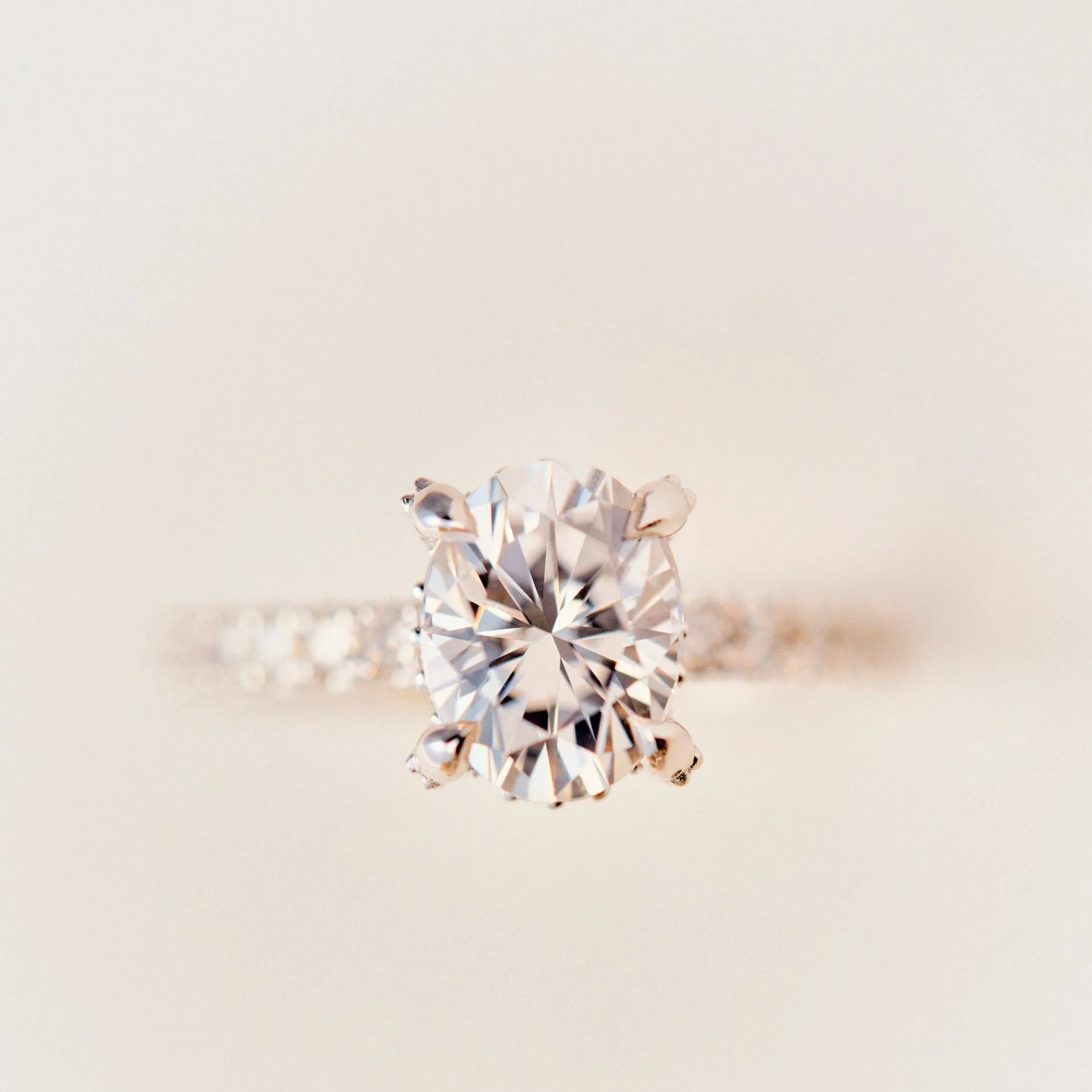 Eliza Oval Cut Engagement Ring