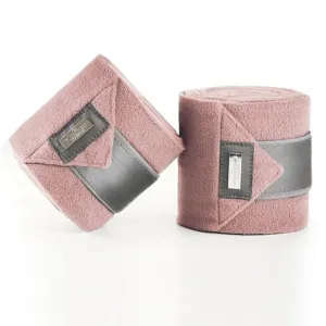 Equestrian Stockholm Pink fleece bandages
