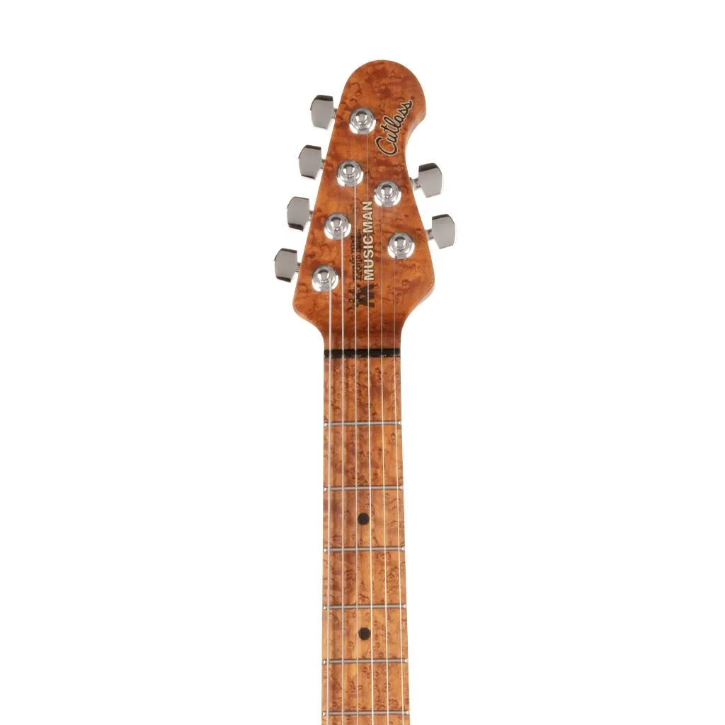 Ernie Ball Music Man Cutlass RS HSS Electric Guitar, Maple FB, Vintage Tobacco