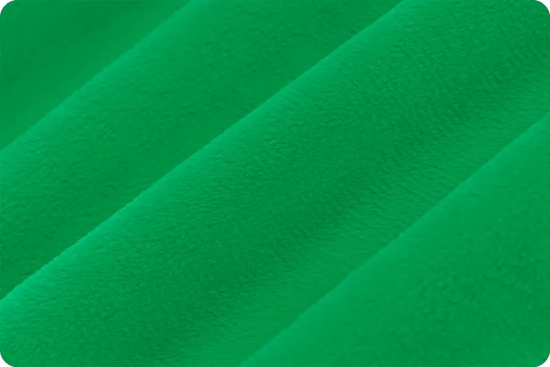Extra Wide Solid Cuddle 3® Kelly @ $21.00 / Yard