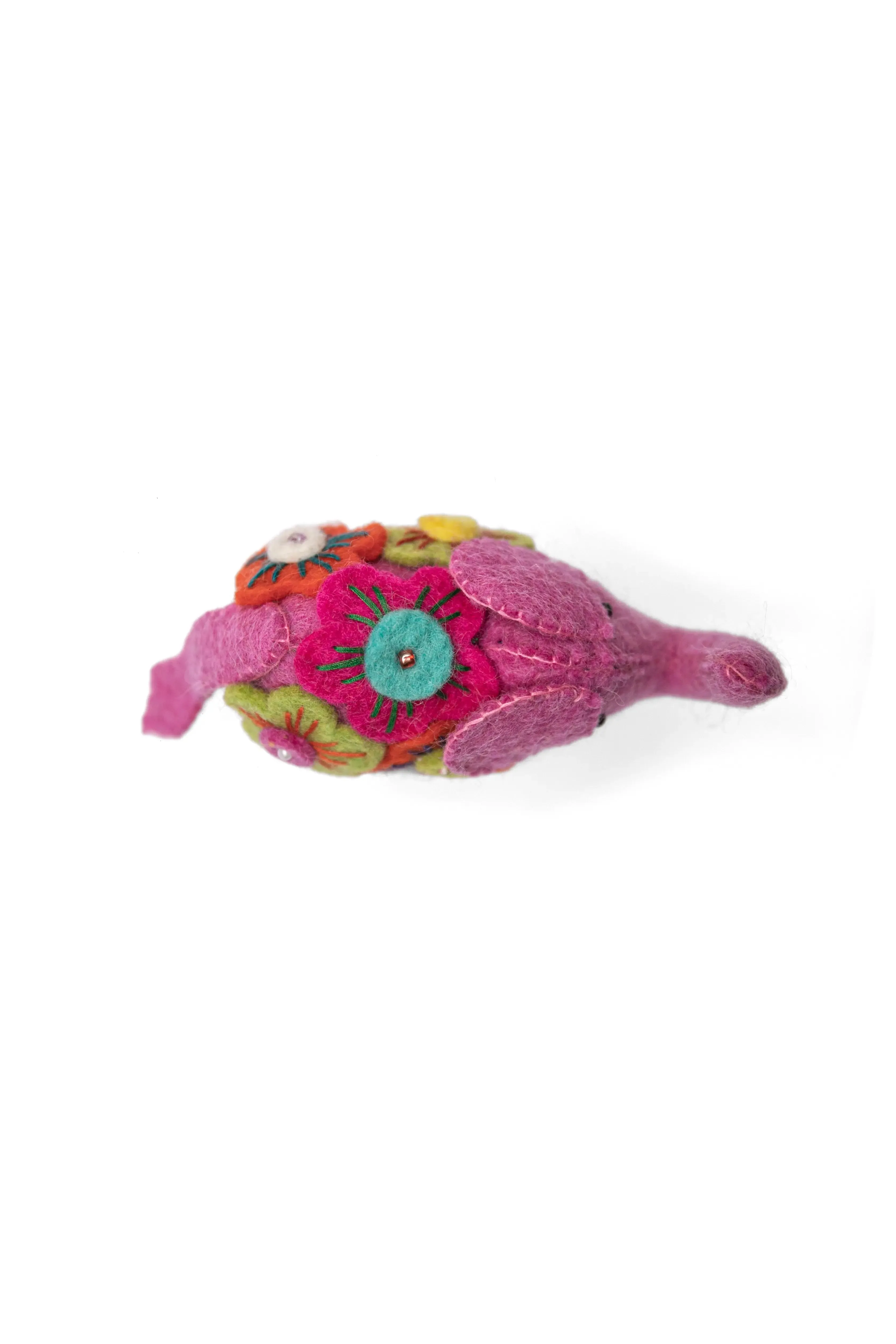 Felt Pink Elephant Toys for Imaginative Play - 2 pairs