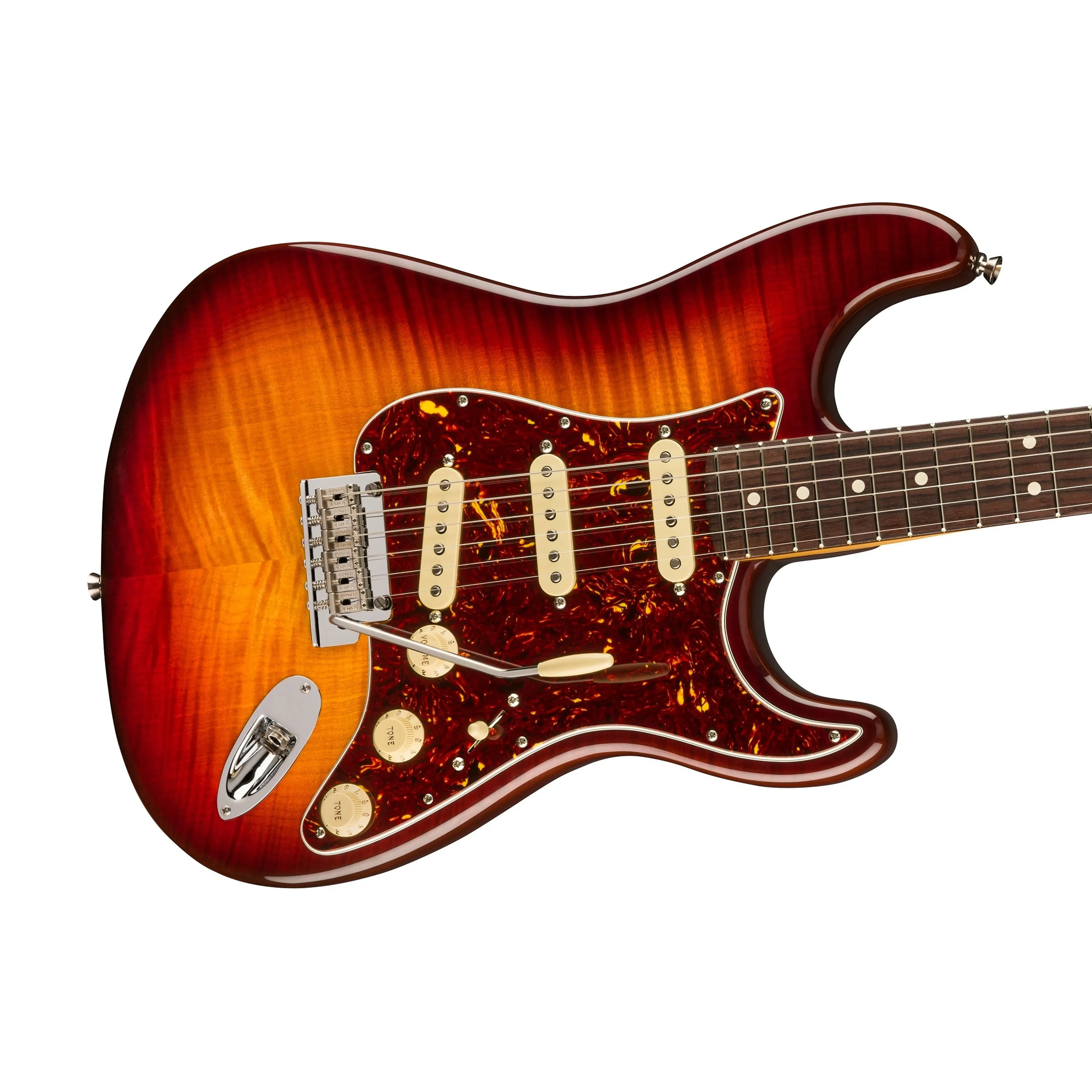 Fender 70th Anniversary American Professional II Stratocaster Electric Guitar, RW FB, Comet Burst