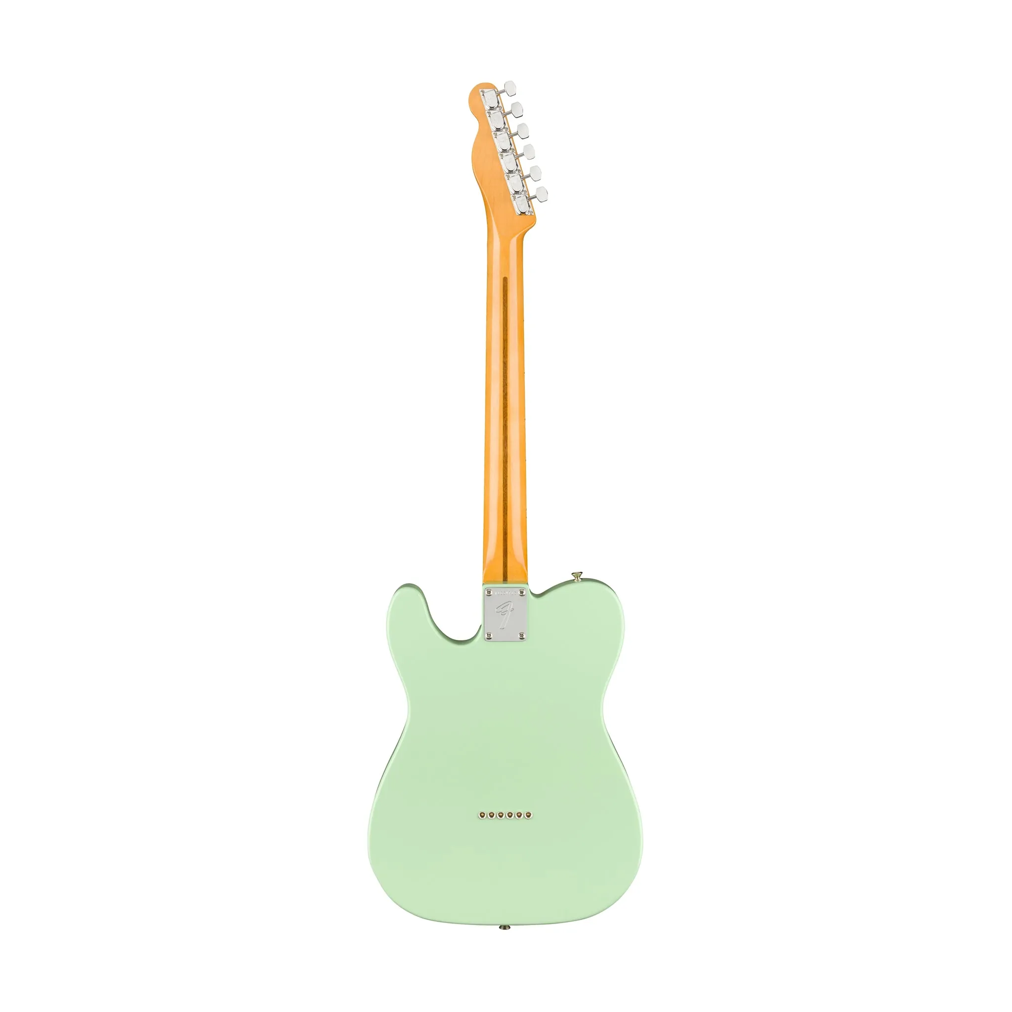 Fender American Original 60s Telecaster Thinline Electric Guitar, Maple FB, Surf Green