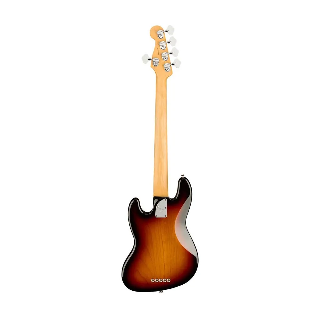 Fender American Professional II 5-string Jazz Bass Electric Guitar, RW FB, 3-Tone Sunburst