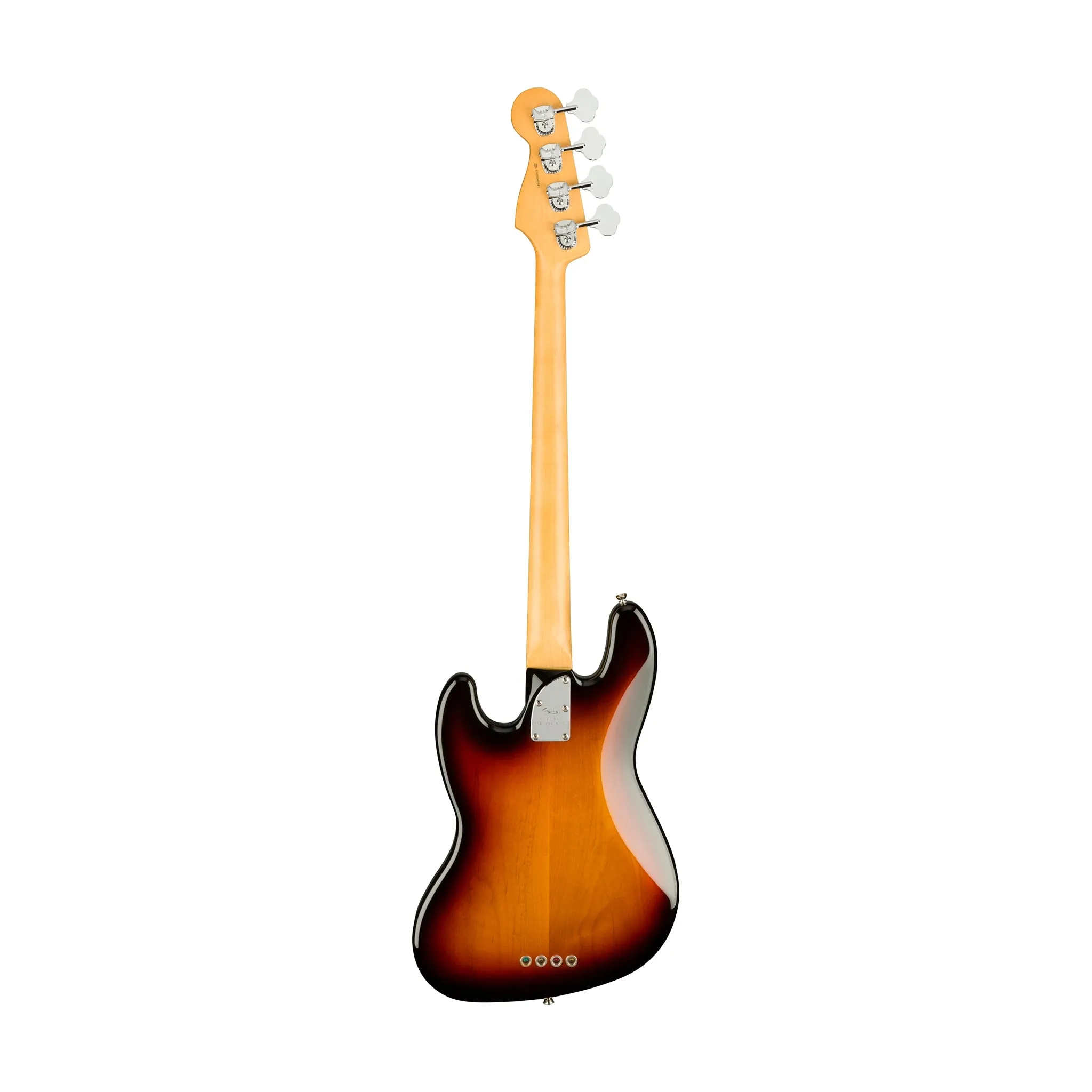 Fender American Professional II Fretless Jazz Bass Electric Guitar, RW FB, 3-Tone Sunburst