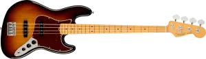 Fender American Professional II Jazz Bass®, Maple Fingerboard, 3-Color Sunburst