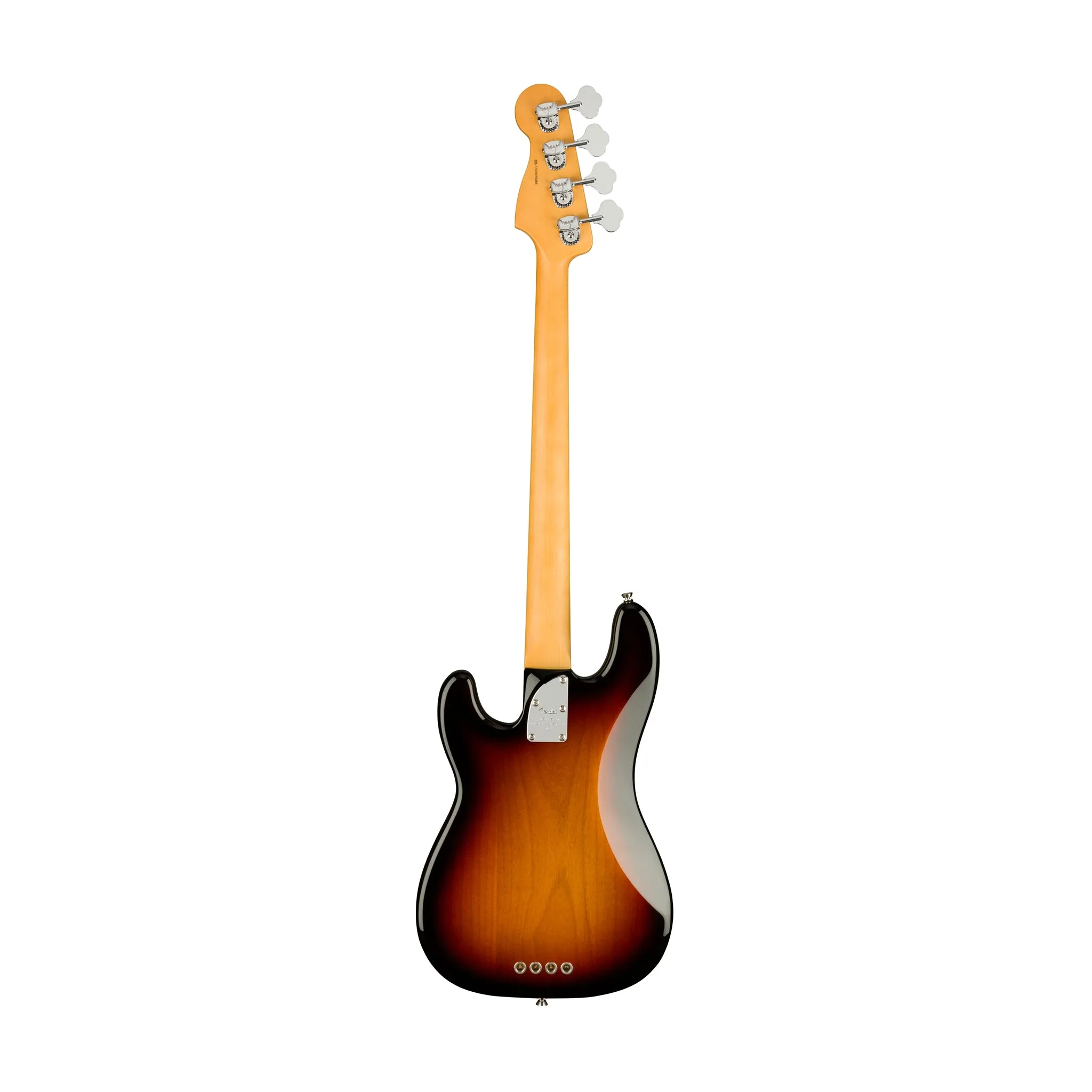 Fender American Professional II Precision Bass Electric Guitar, Maple FB, 3-Tone Sunburst