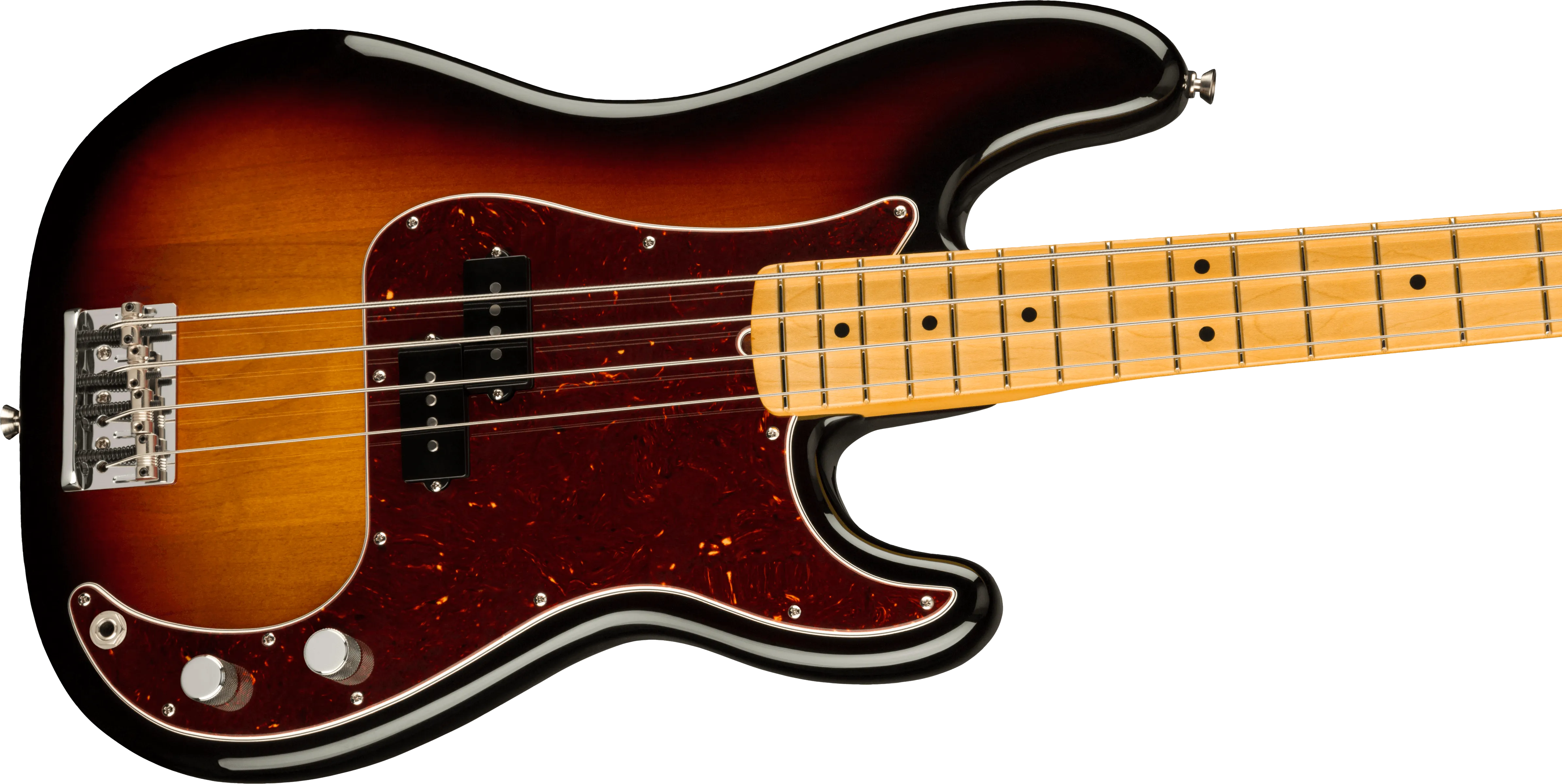 Fender American Professional II Precision Bass®, Maple Fingerboard, 3-Color Sunburst