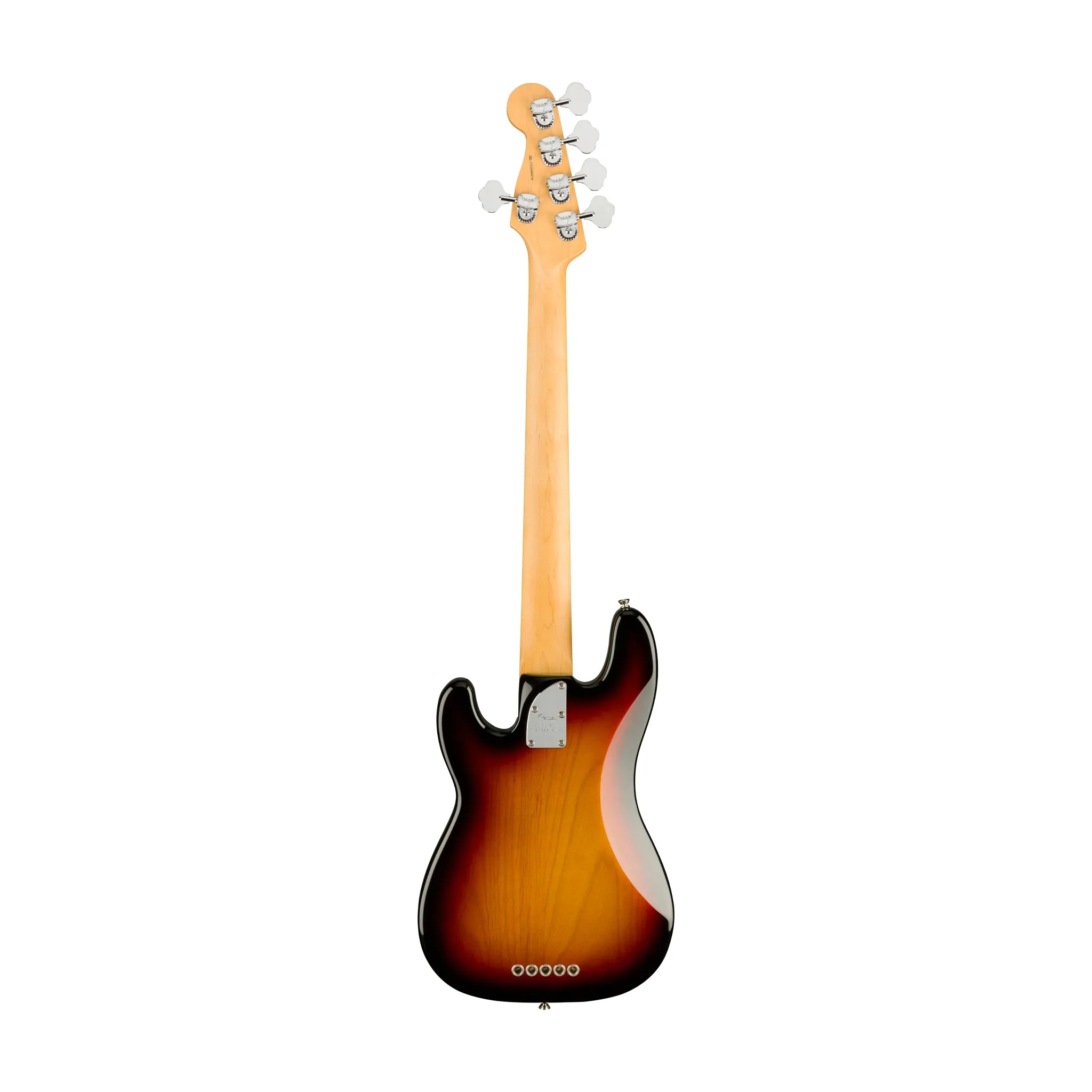 Fender American Professional II Precision Bass V Electric Guitar, RW FB, 3-Tone Sunburst