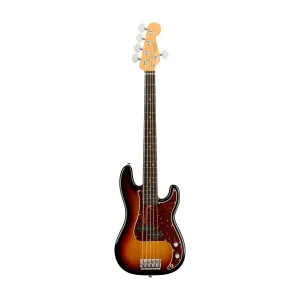 Fender American Professional II Precision Bass V Electric Guitar, RW FB, 3-Tone Sunburst