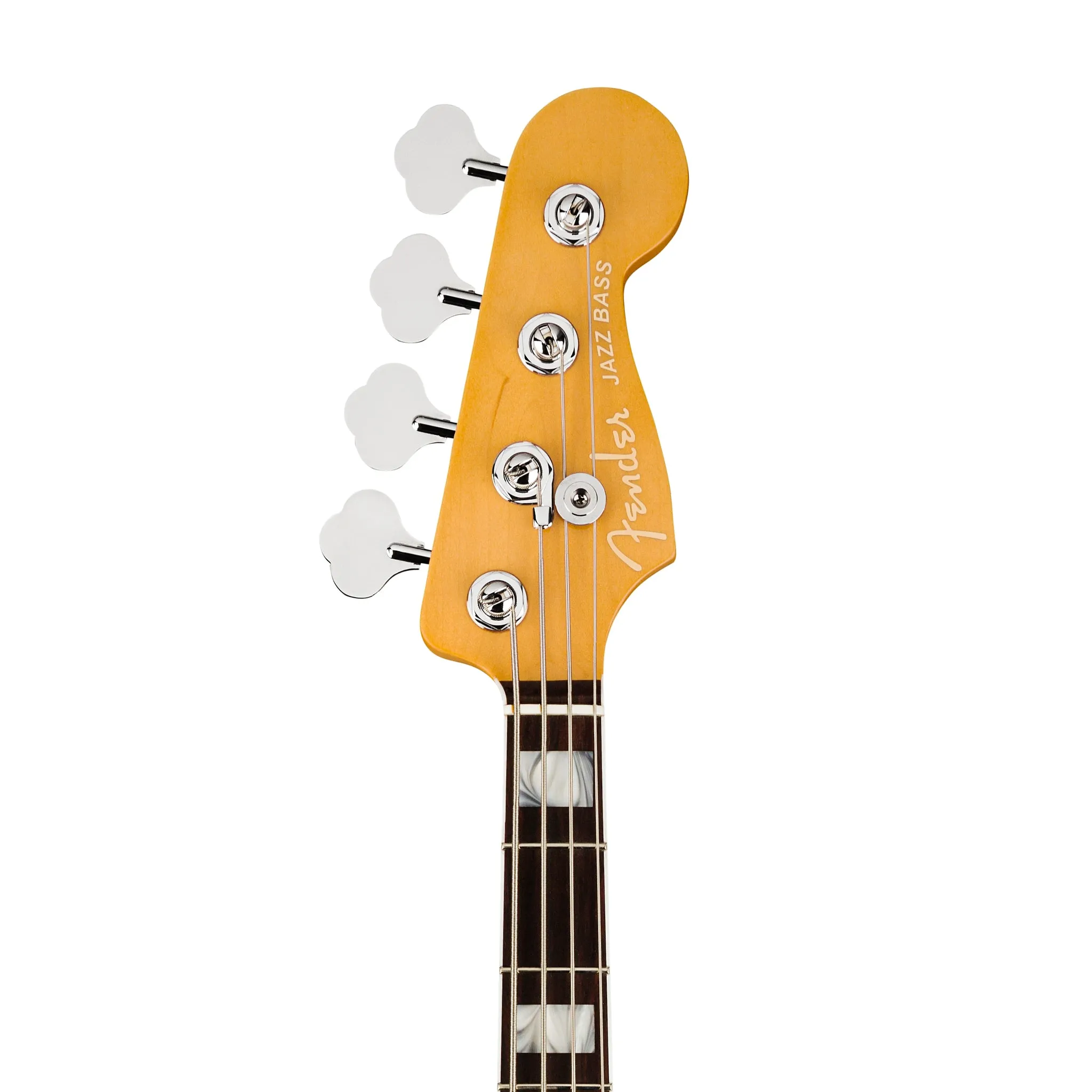 Fender American Ultra Jazz Bass Guitar, RW FB, Arctic Pearl