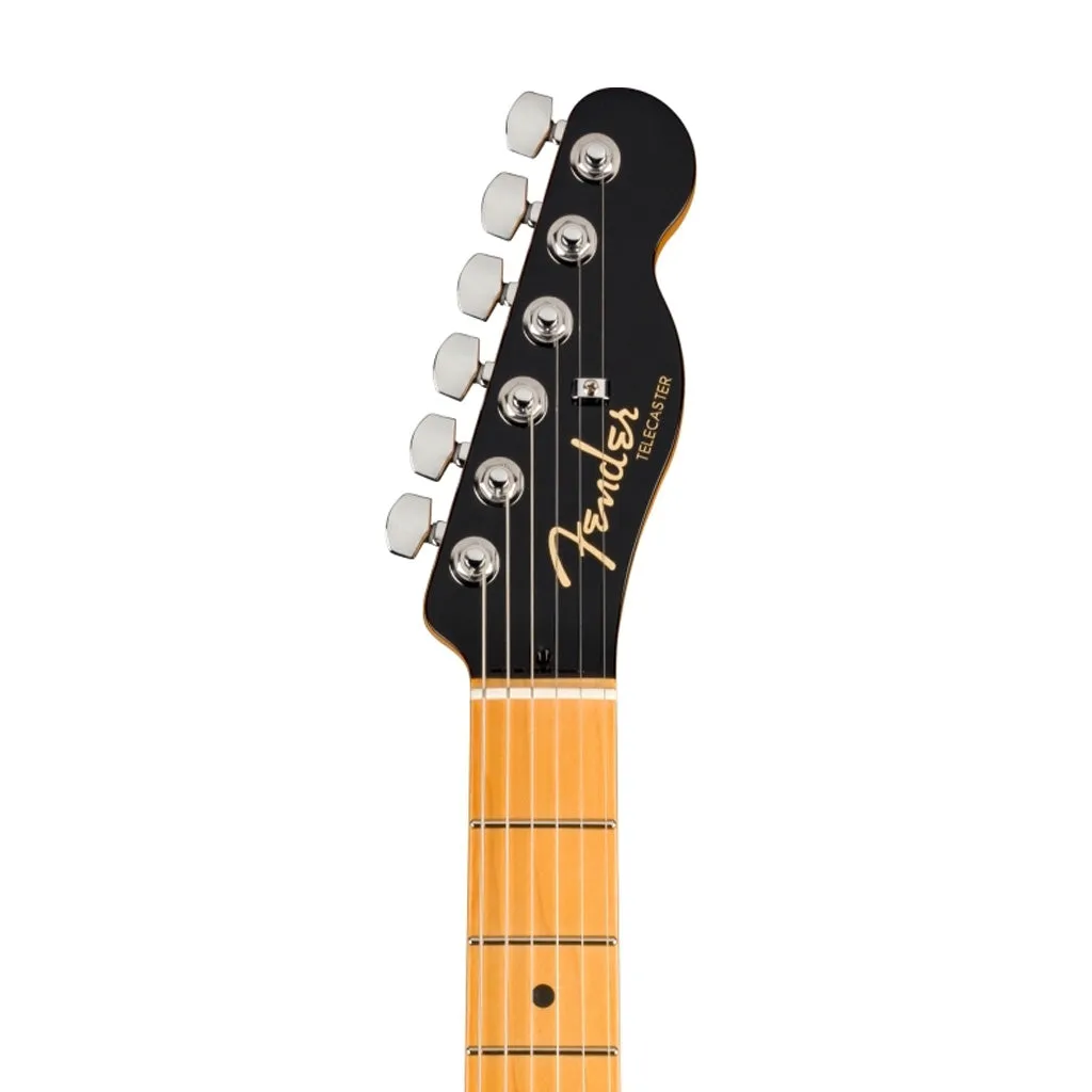 Fender American Ultra Luxe Telecaster Electric Guitar, Maple FB, 2-Color Sunburst