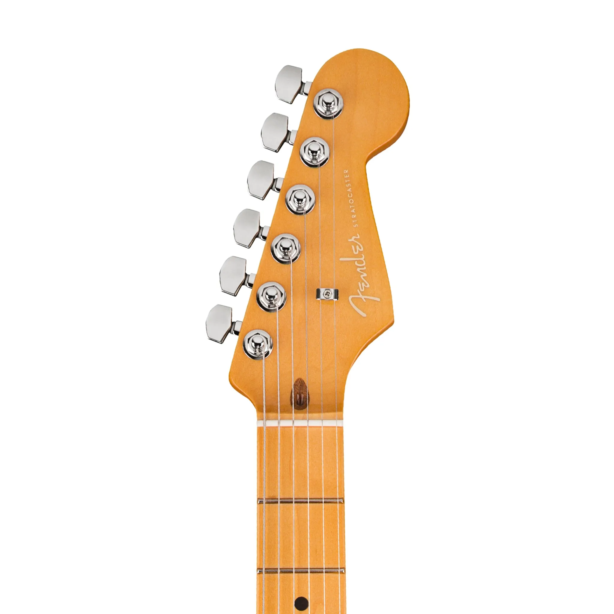Fender American Ultra Stratocaster Electric Guitar, Maple FB, Aged Natural