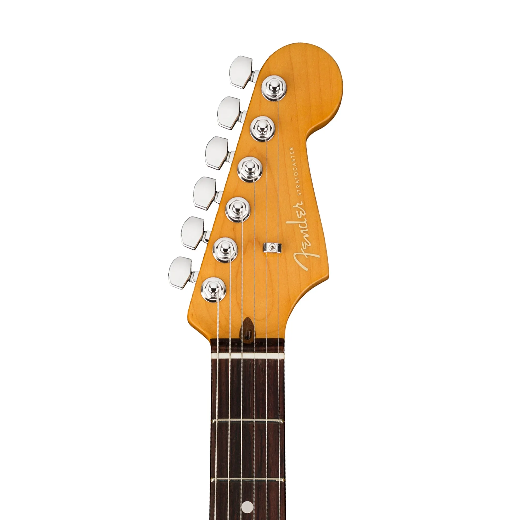 Fender American Ultra Stratocaster Electric Guitar, RW FB, Aged Natural