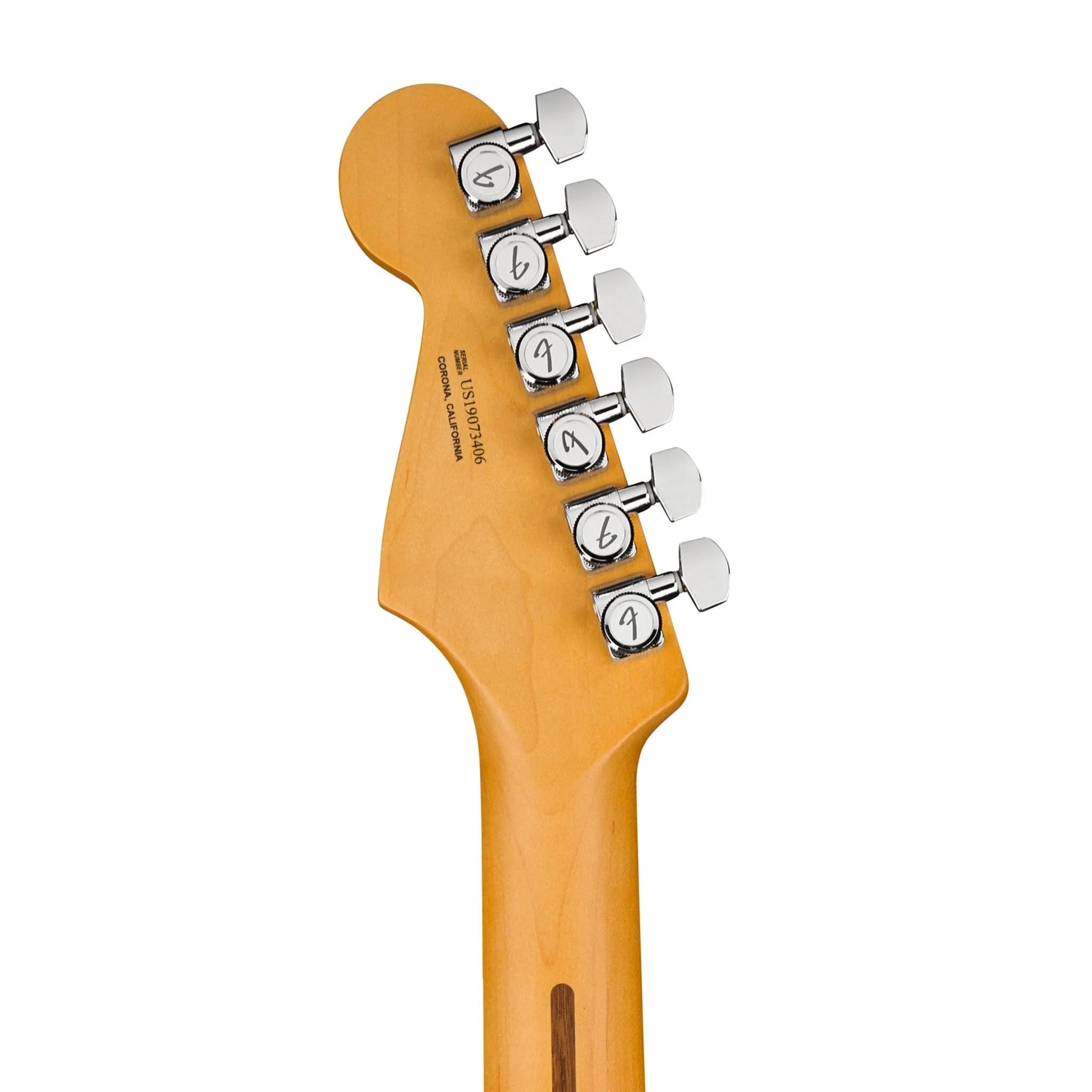 Fender American Ultra Stratocaster Electric Guitar, RW FB, Arctic Pearl