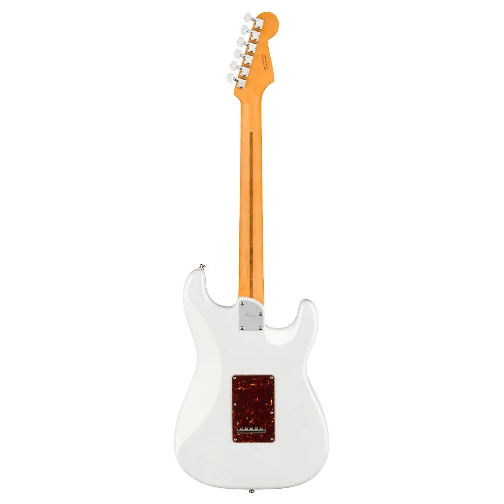 Fender - American Ultra Stratocaster® Left-Hand, Rosewood Fingerboard, Arctic Pearl