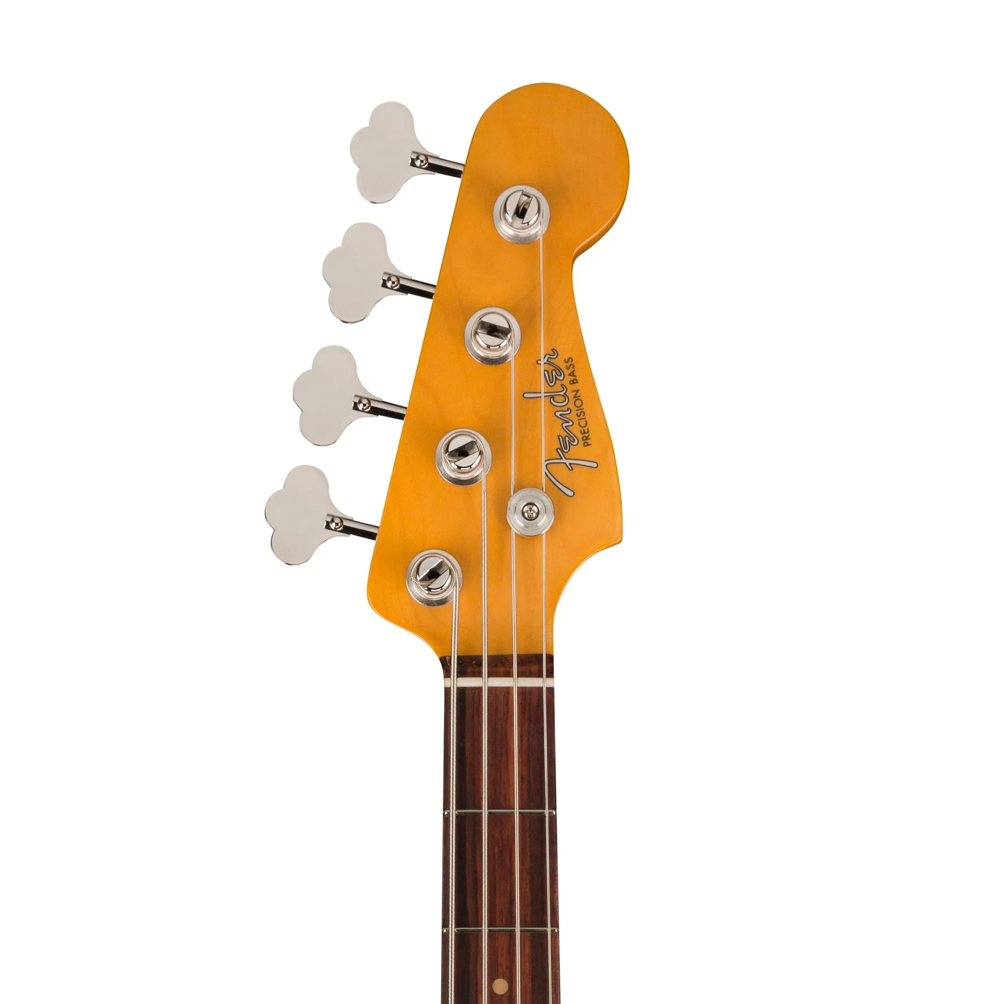 Fender American Vintage II 60 Precision Bass Electric Guitar, RW FB, Daphne Blue