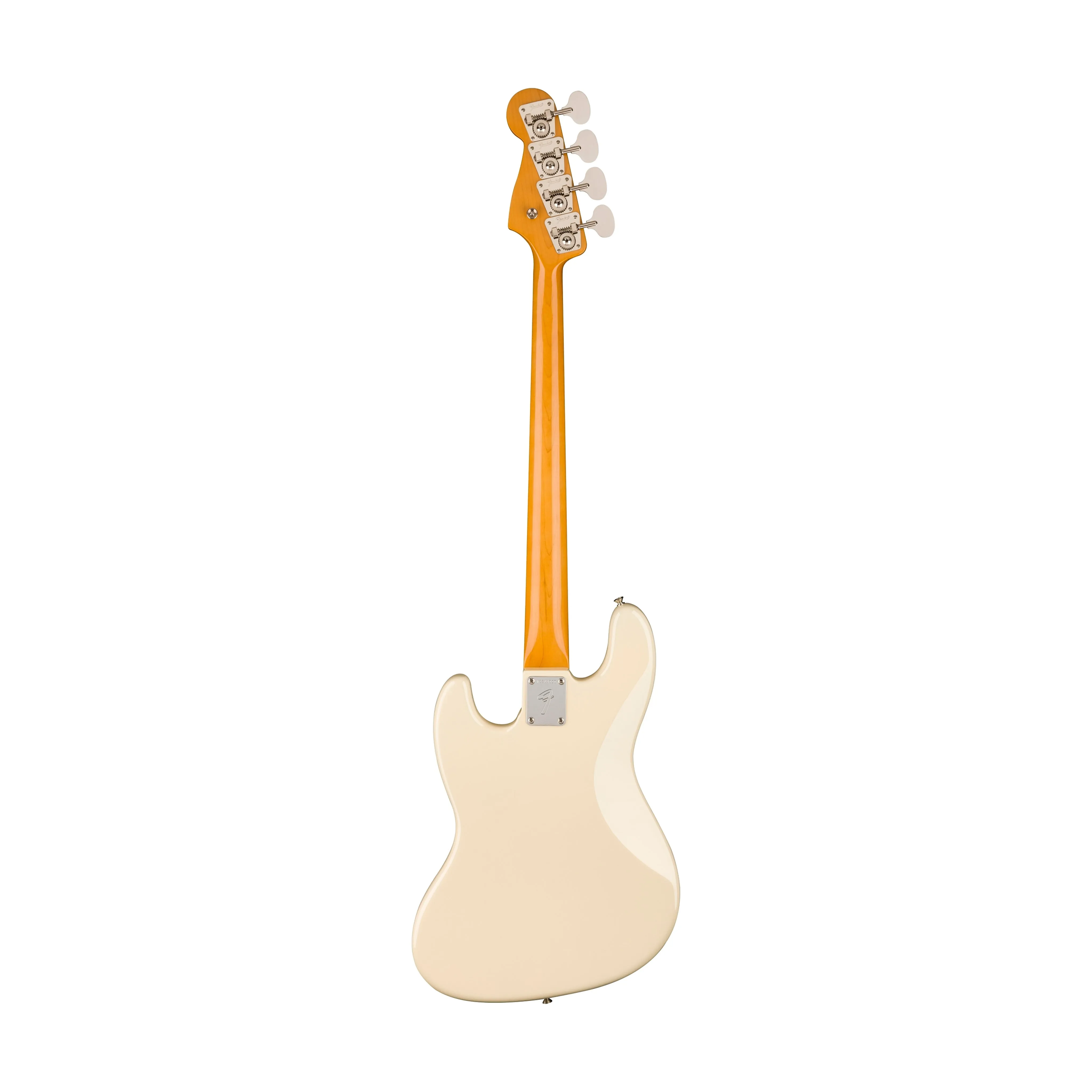 Fender American Vintage II 66 Jazz Bass Guitar, RW FB, Olympic White