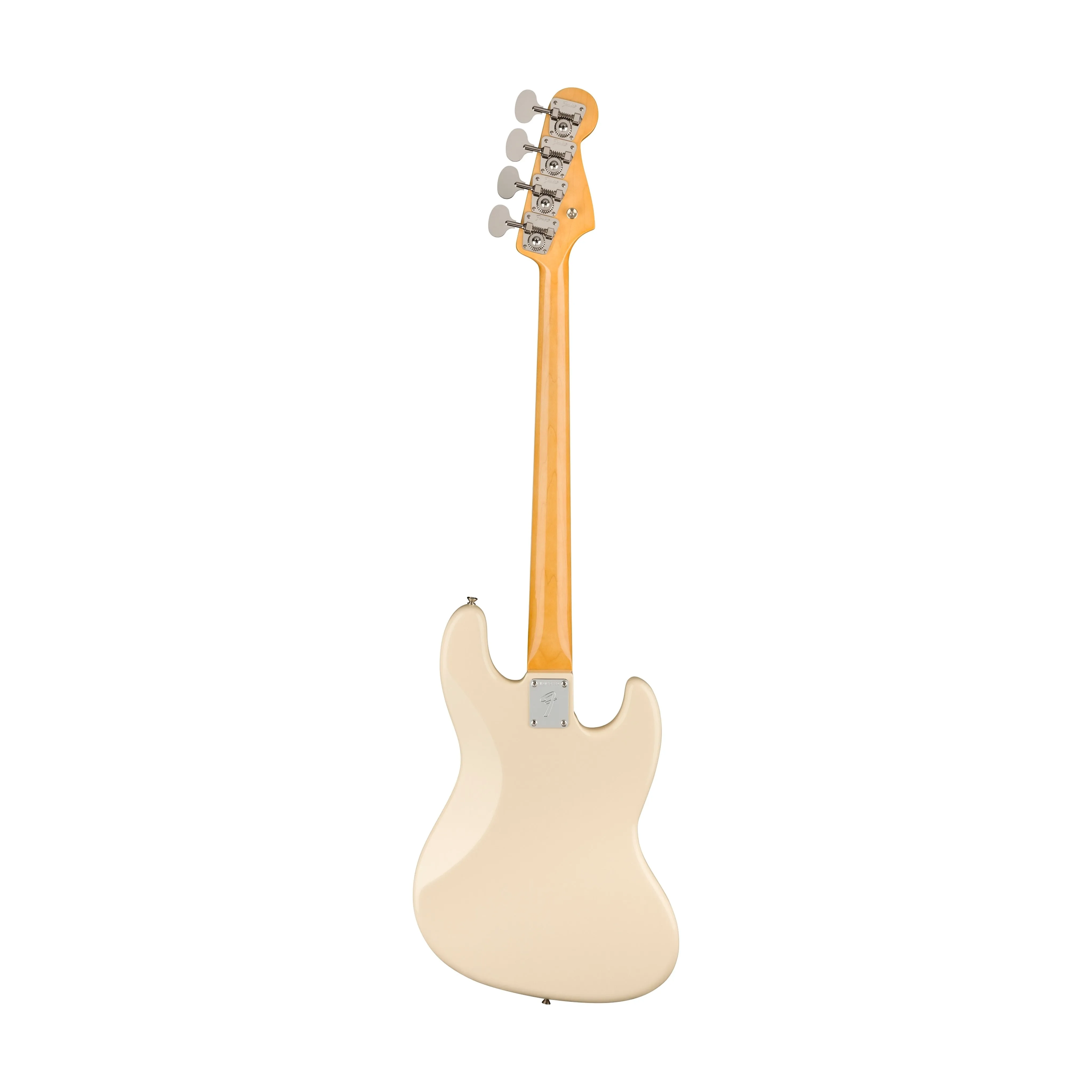 Fender American Vintage II 66 Left-handed Jazz Bass Guitar, RW FB, Olympic White