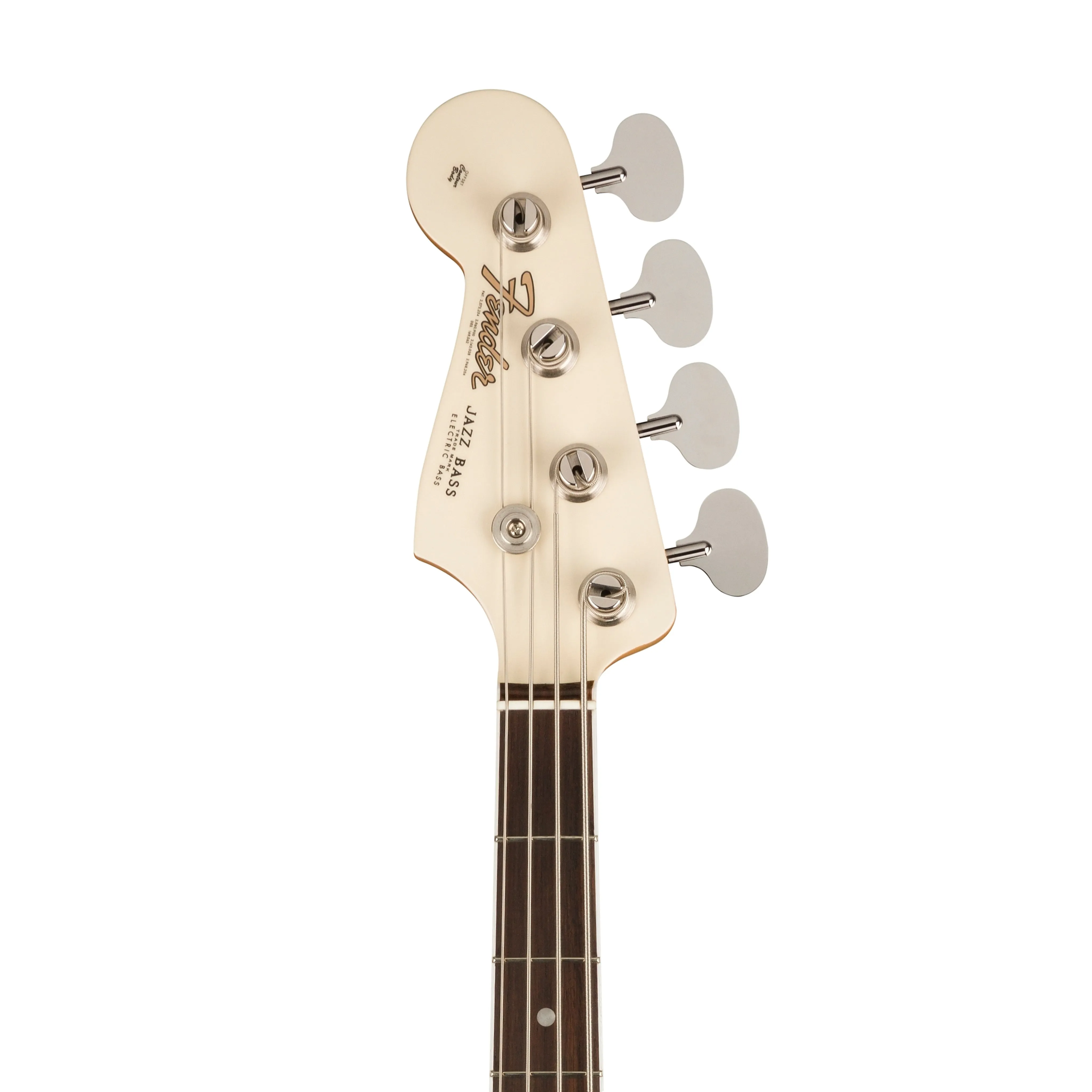 Fender American Vintage II 66 Left-handed Jazz Bass Guitar, RW FB, Olympic White