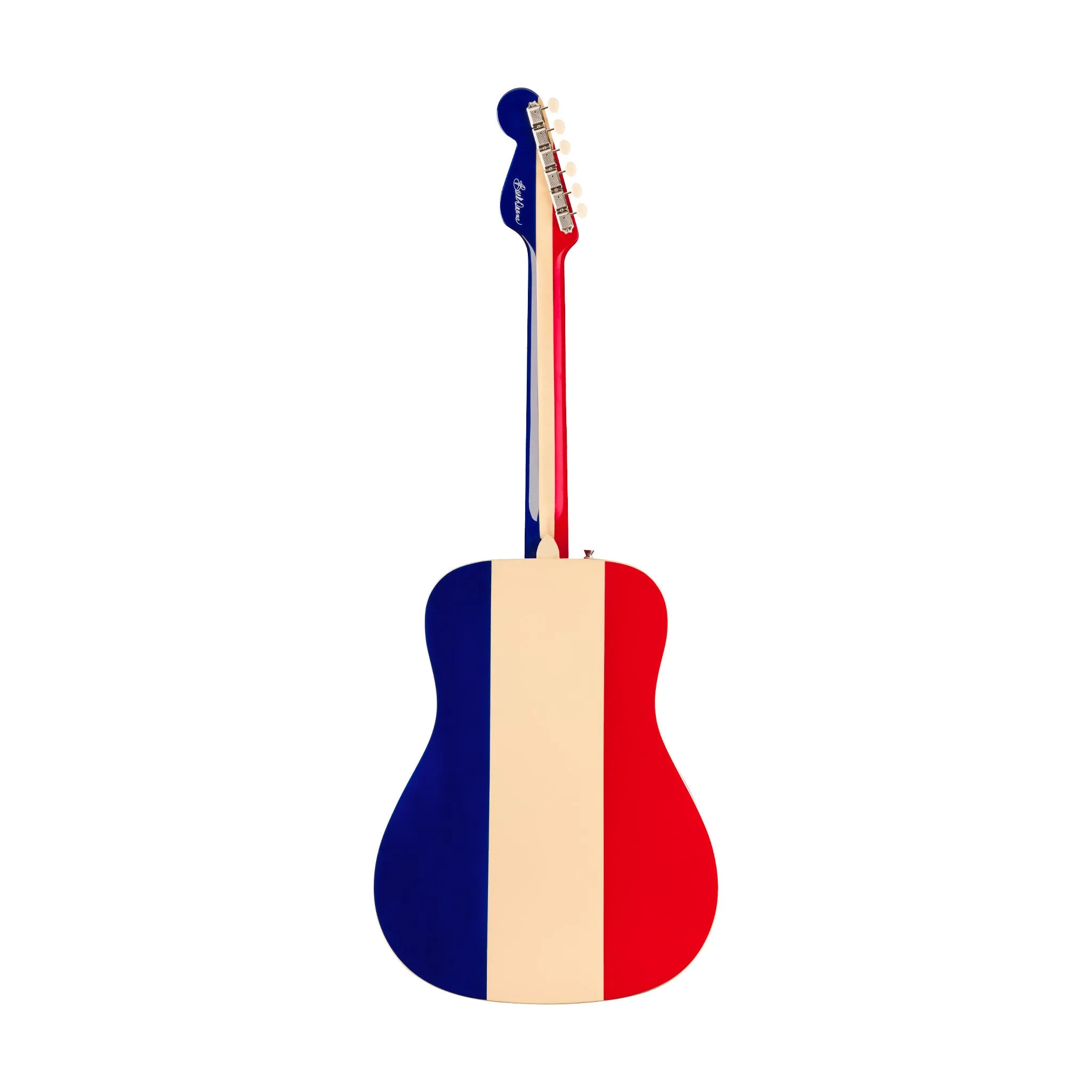 Fender Buck Owens Kingman Acoustic Guitar w/Case, Red White and Blue