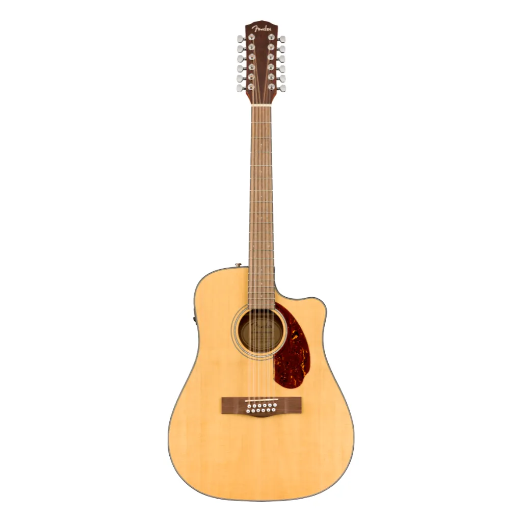 Fender CD-140SCE 12-String, Walnut Fingerboard, Natural w/Case