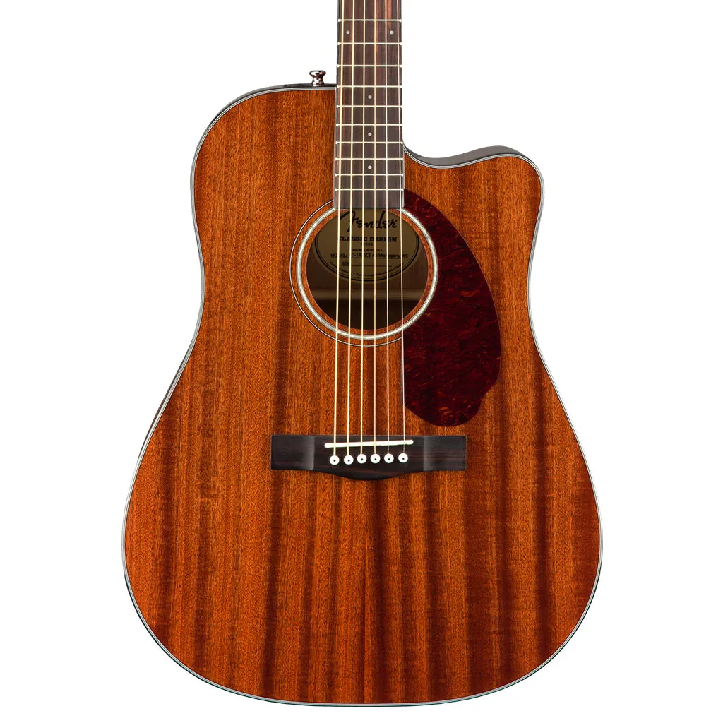 Fender CD-140SCE Dreadnought - Mahogany w/ Case