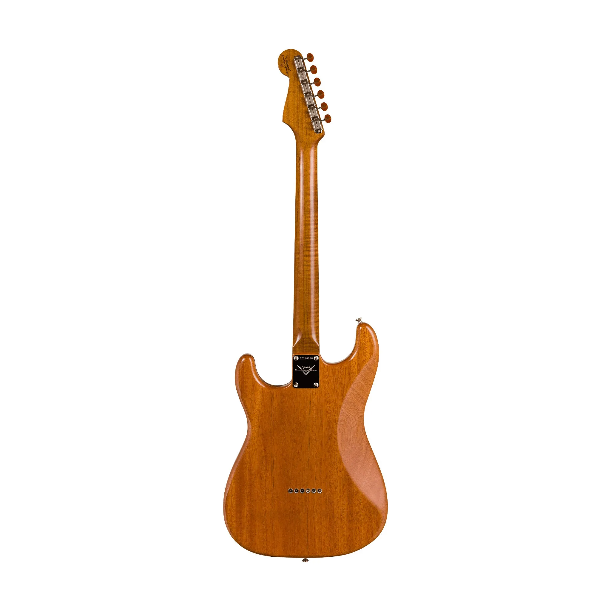 Fender Custom Shop Artisan Dual P-90 Koa Stratocaster, Aged Natural