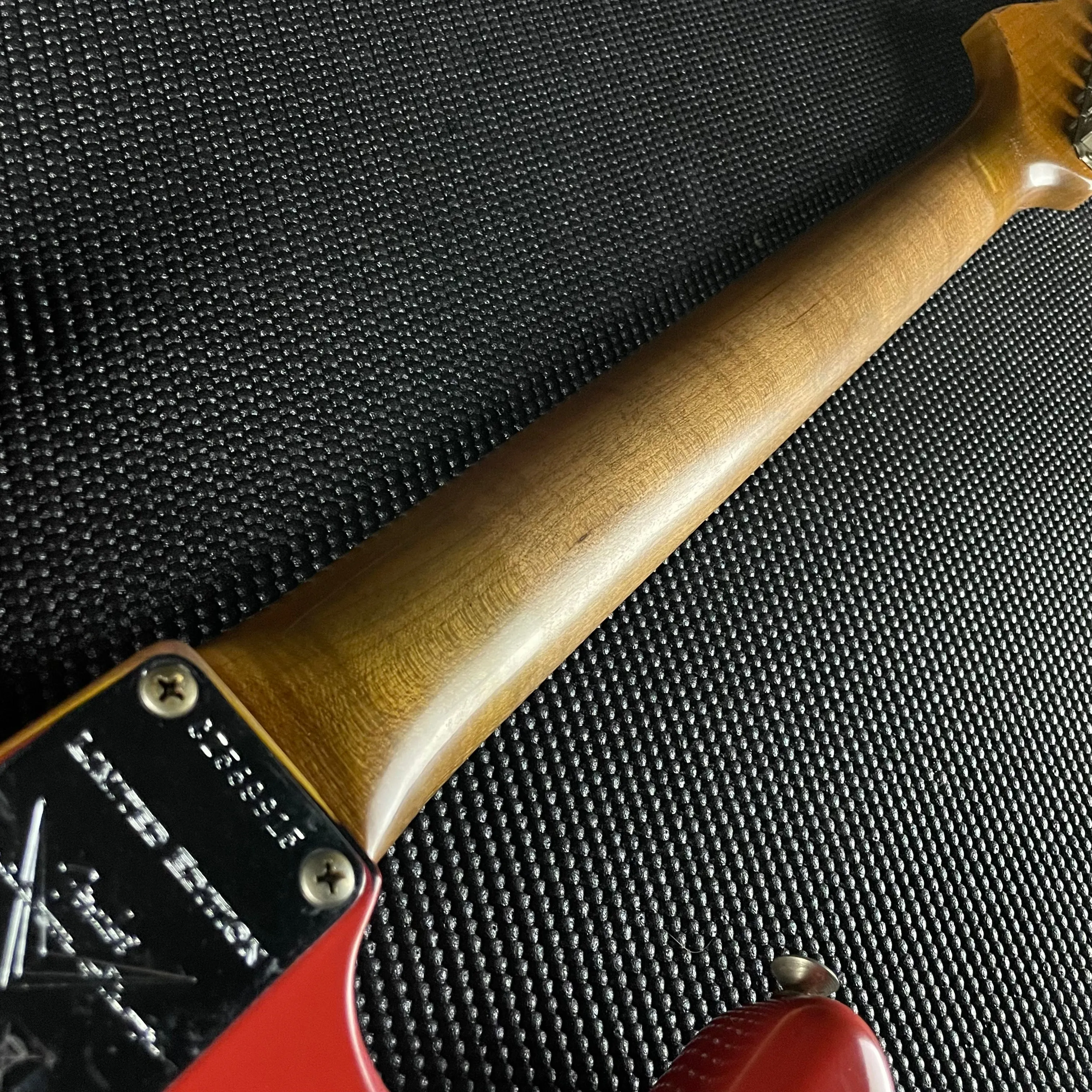 Fender Custom Shop LTD 1961 Stratocaster, Heavy Relic- Aged Fiesta Red/3TSB (7lbs 14oz)