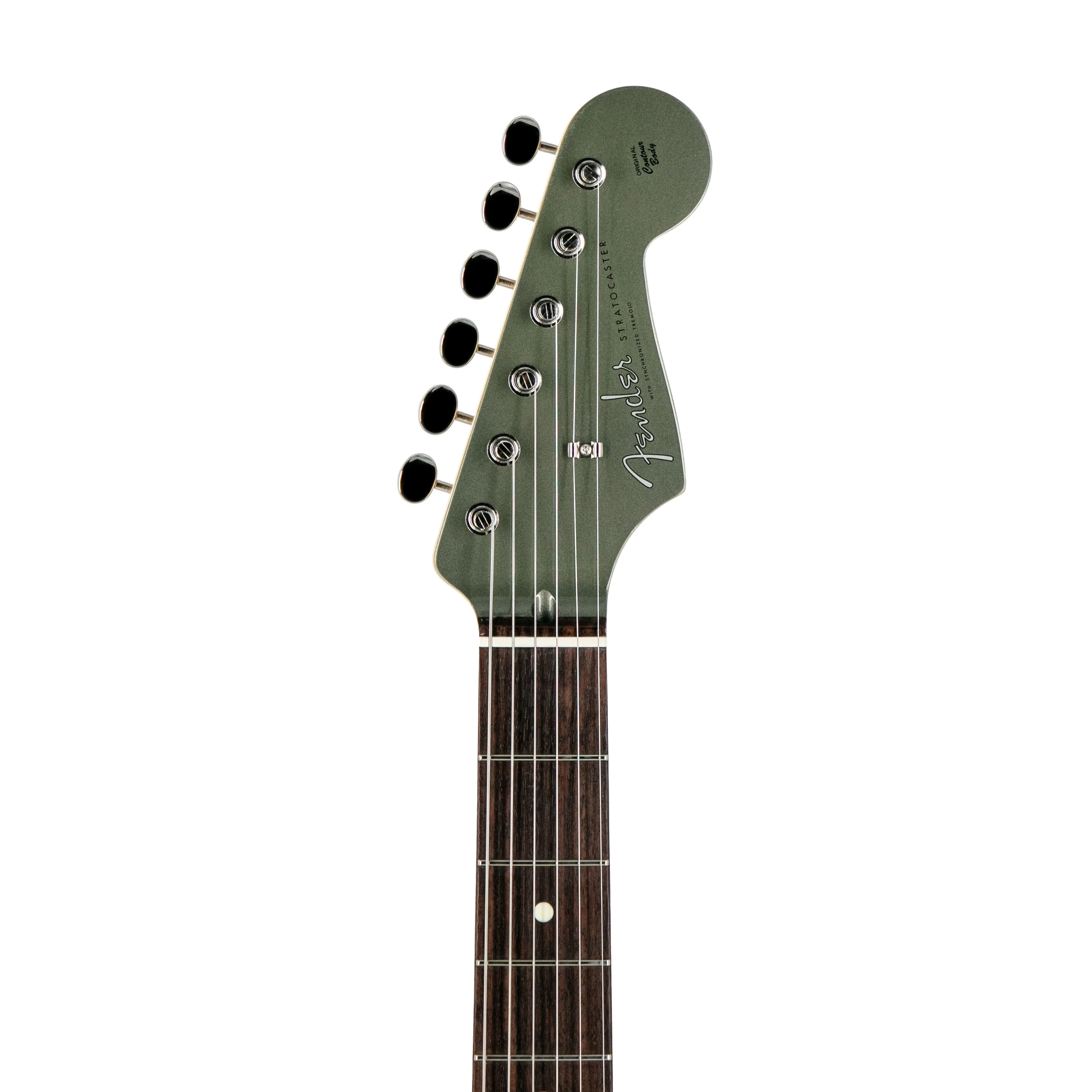Fender FSR Collection Hybrid II Stratocaster Electric Guitar, RW FB, Jasper Olive Metallic