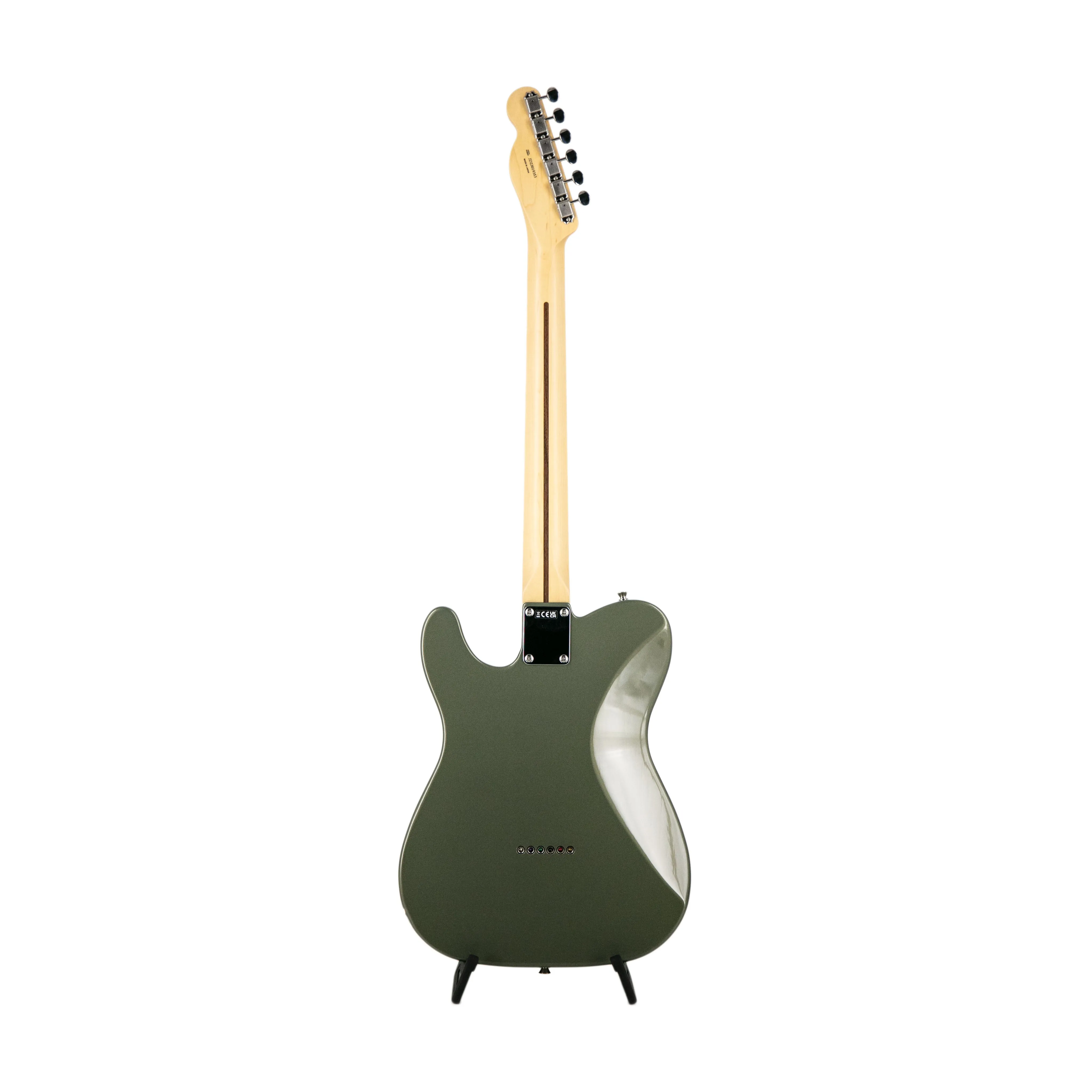 Fender FSR Collection Hybrid II Telecaster Electric Guitar, RW FB, Jasper Olive Metallic