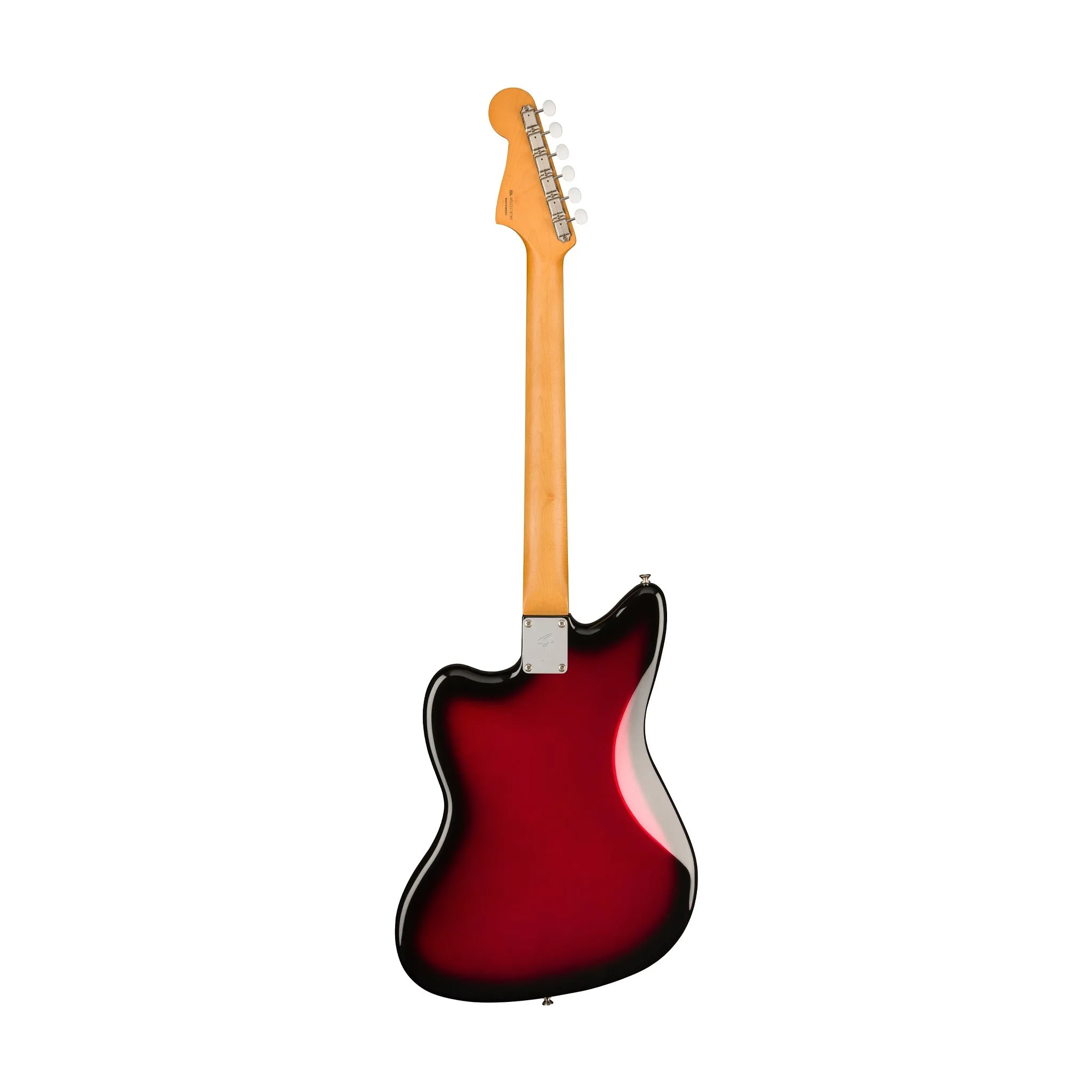 Fender Gold Foil Jazzmaster Electric Guitar, Ebony FB, Candy Apple Burst