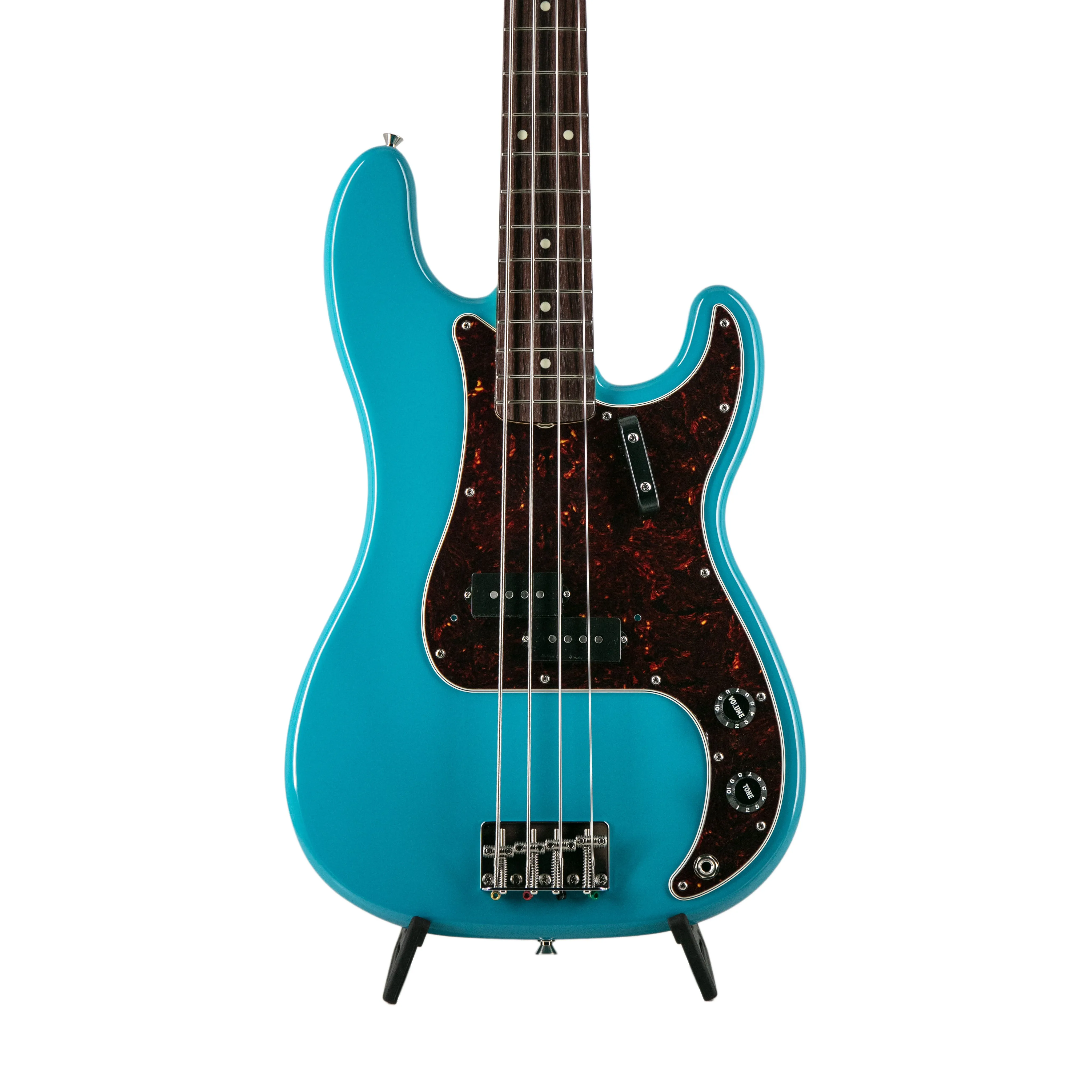 Fender Japan Adam Subarkah Signature Precision Bass Guitar, Rosewood FB, Taos Turquoise