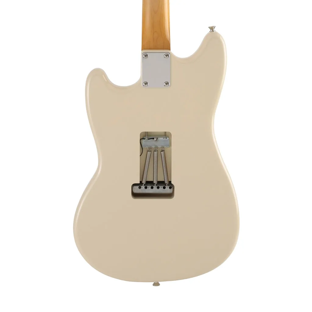 Fender Japan CHAR Signature Mustang Electric Guitar, RW FB, Olympic White