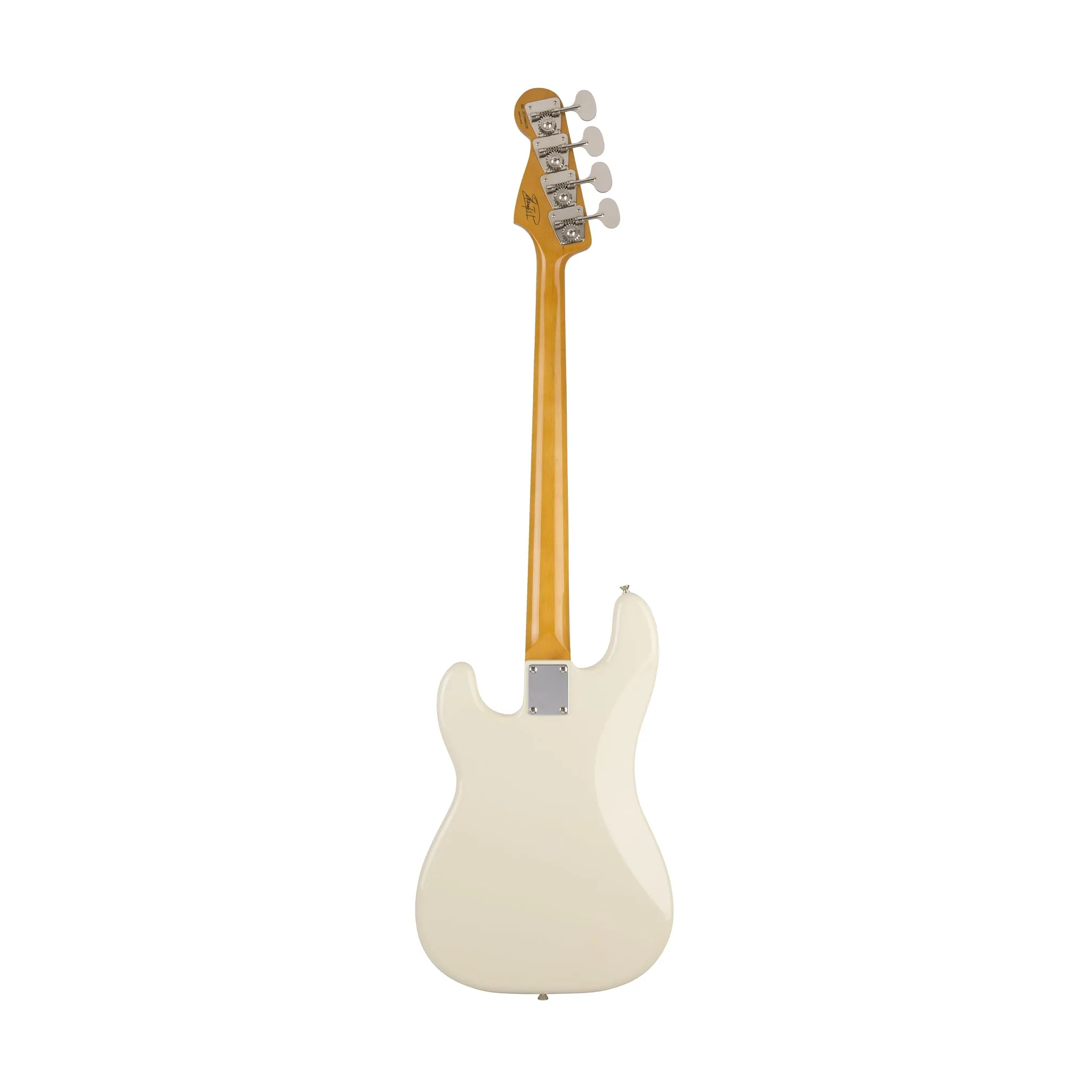 Fender Japan Hama Okamoto Signature Precision Bass Guitar, RW FB, Olympic White