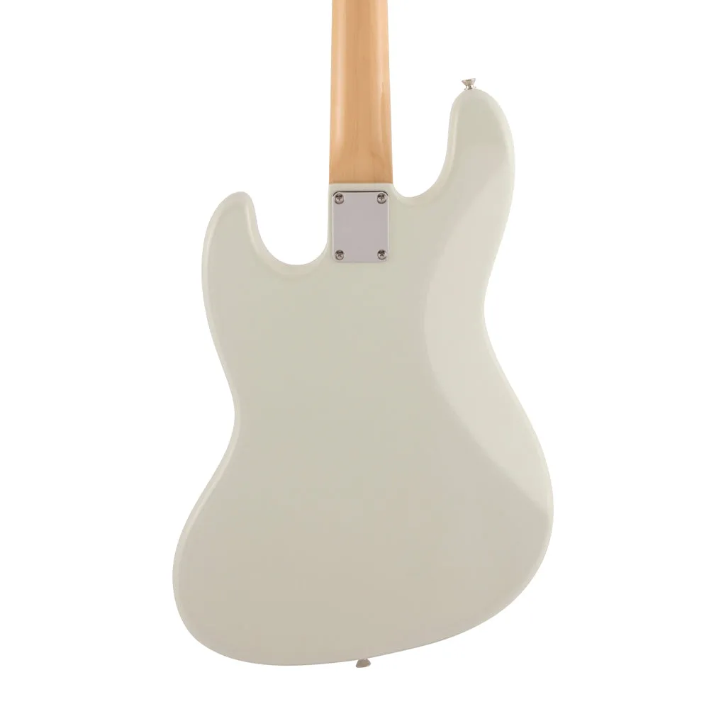 Fender Japan Heritage 60s Jazz Bass Guitar, RW FB, Olympic White