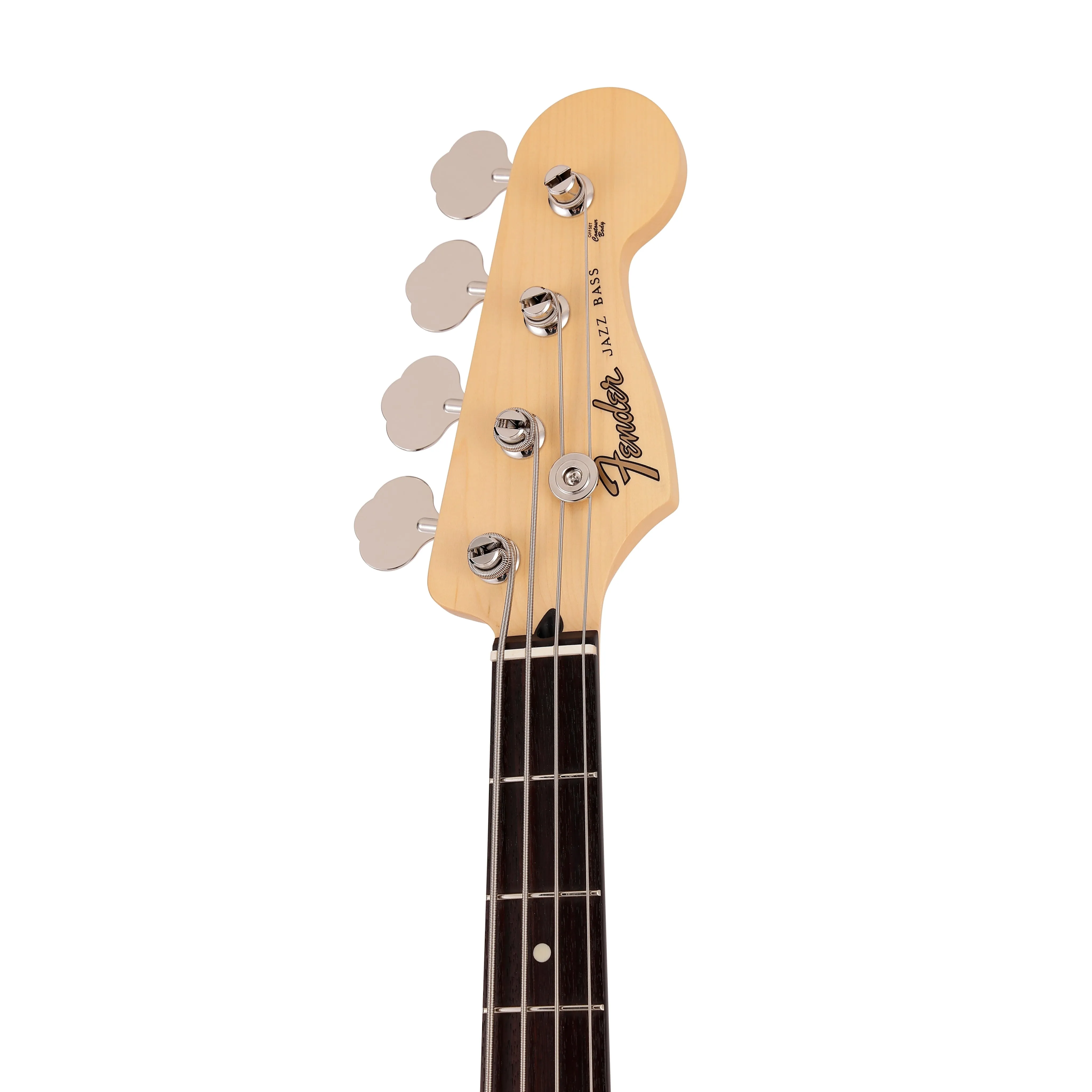 Fender Japan Junior Collection Jazz Bass Guitar, RW FB, Satin Vintage White