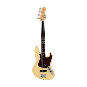 Fender Japan Junior Collection Jazz Bass Guitar, RW FB, Satin Vintage White